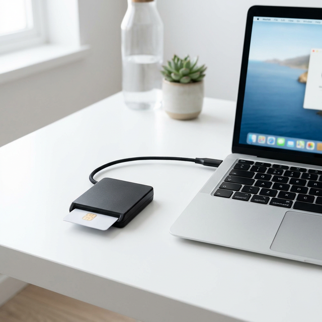 Tigryata Compact Lite USB skaitytuvas — kompaktiškas kelioninis variantas