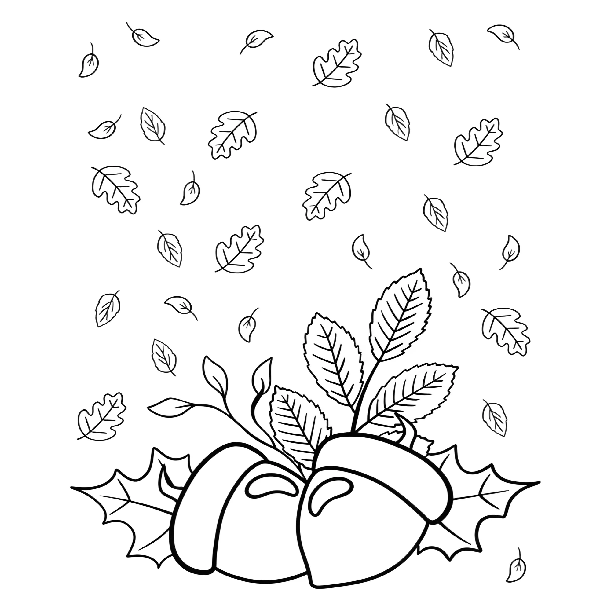 Дары осени №5735. Обучающие и развивающие раскраски для детского сада, для начальных классов. Осень.