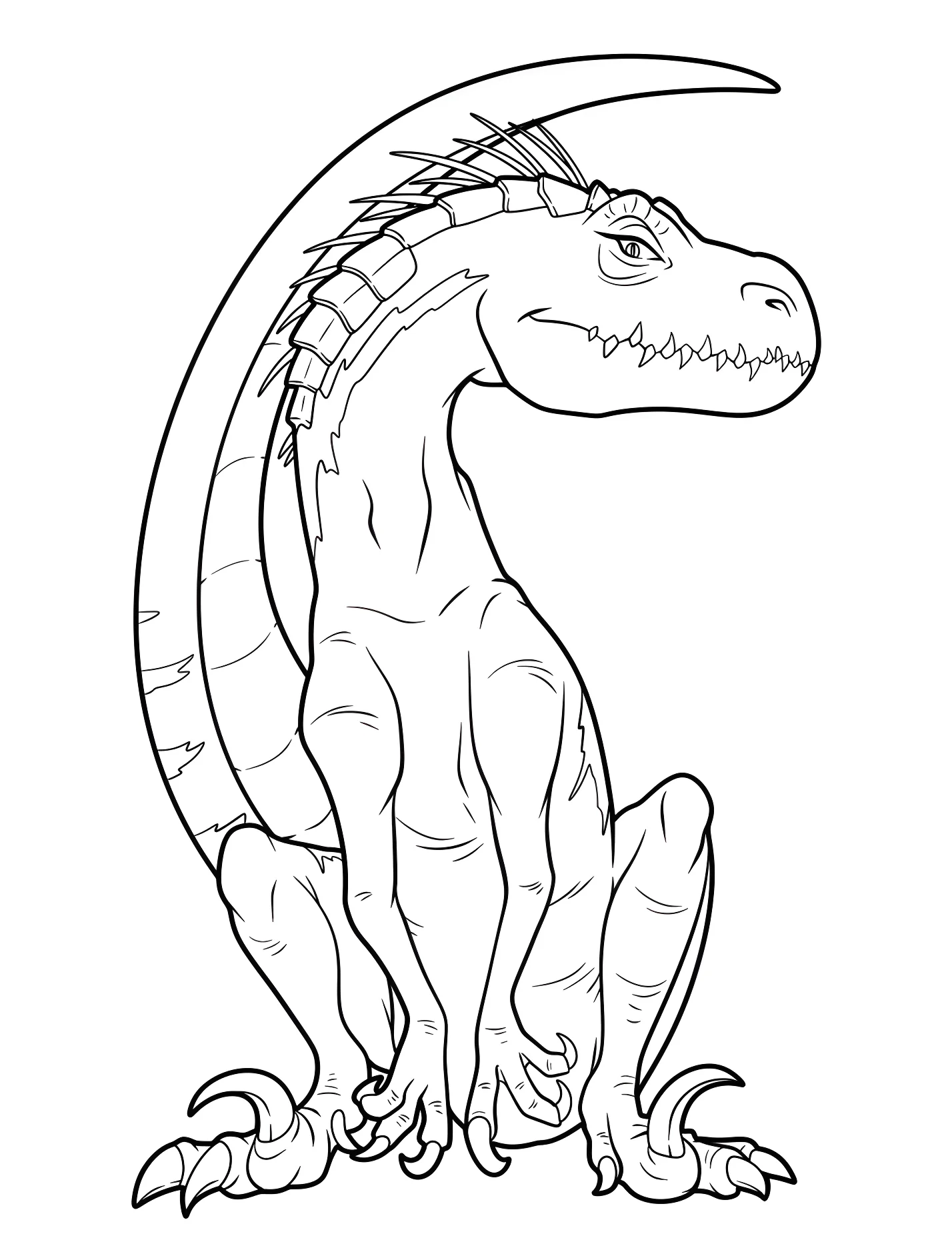 Милый индоминорекс №21417. Динозавры. Индоминус Рекс (Indominus Rex).
