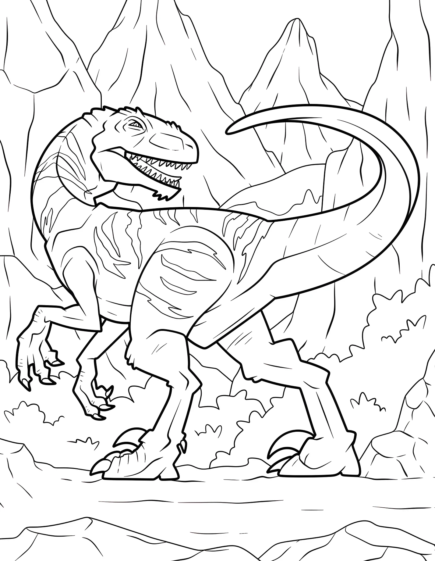 Динозавр Индоминус Рекс №21418. Динозавры. Индоминус Рекс (Indominus Rex).