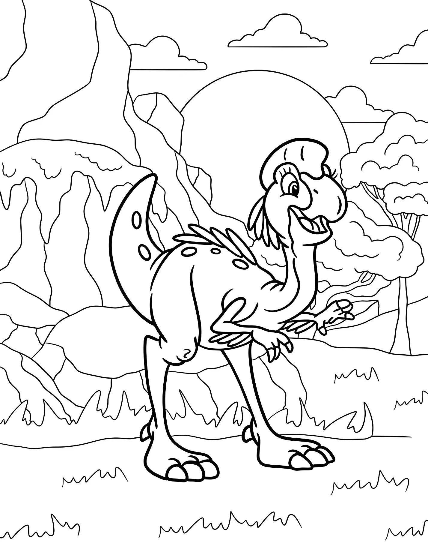 Весёлый руби на горе №21463. Динозавры. Земля до начала времён (The Land Before Time).