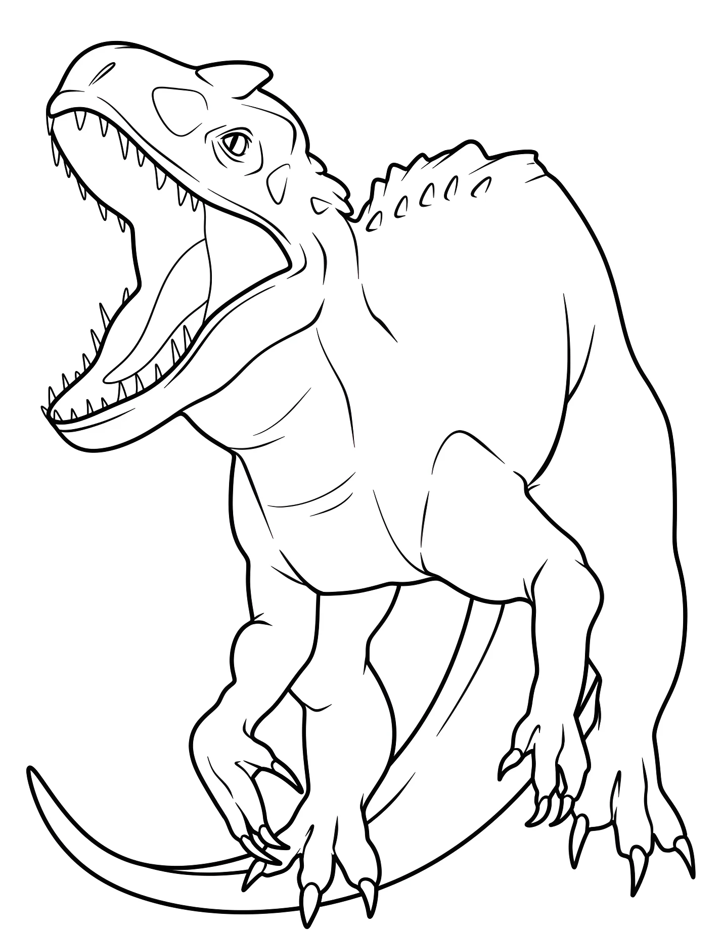 Грозный индоминус рекс №21422. Динозавры. Индоминус Рекс (Indominus Rex).