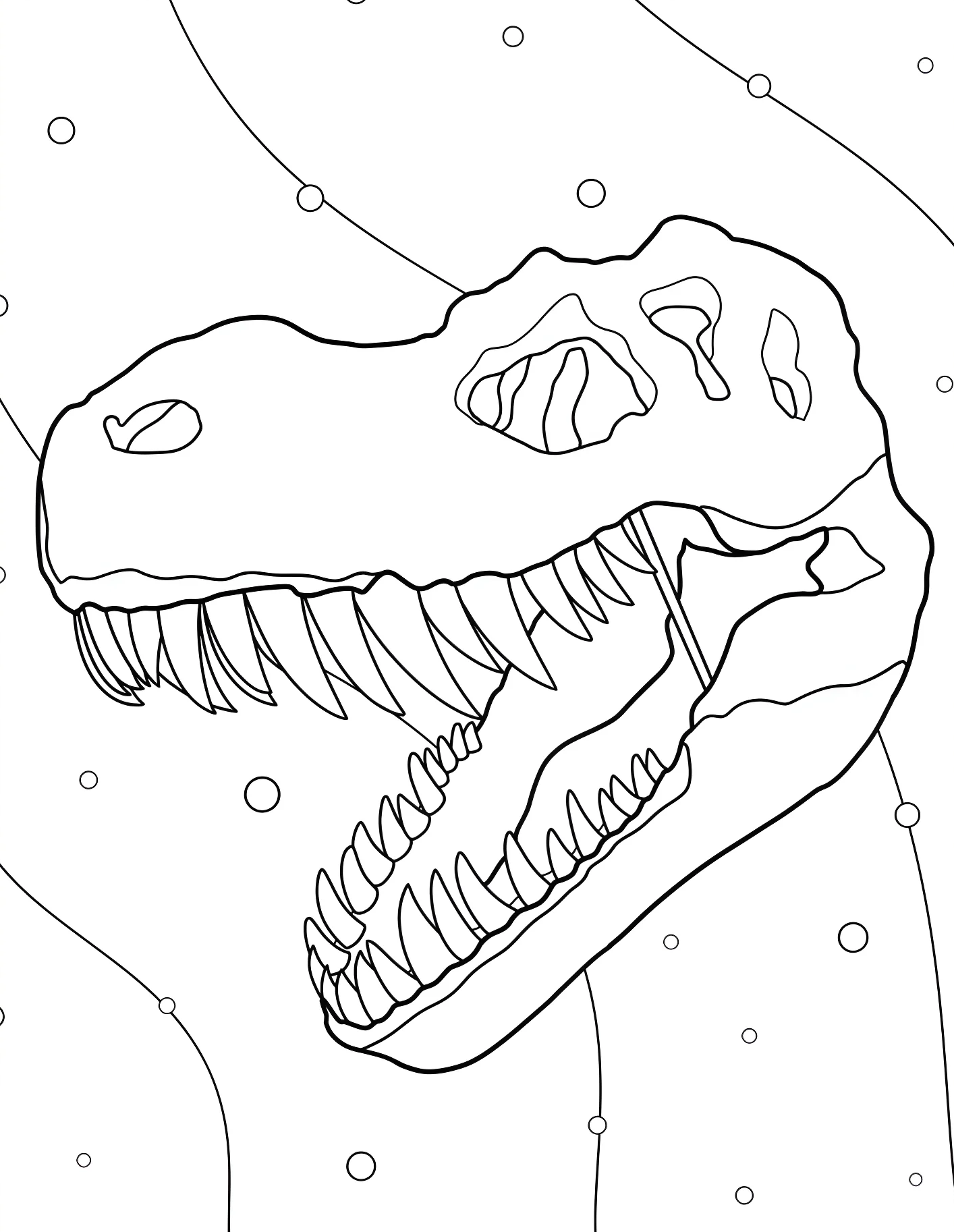 Череп тираннозавра №21596. Динозавры. Тираннозавр (Tyrannosaurus rex).
