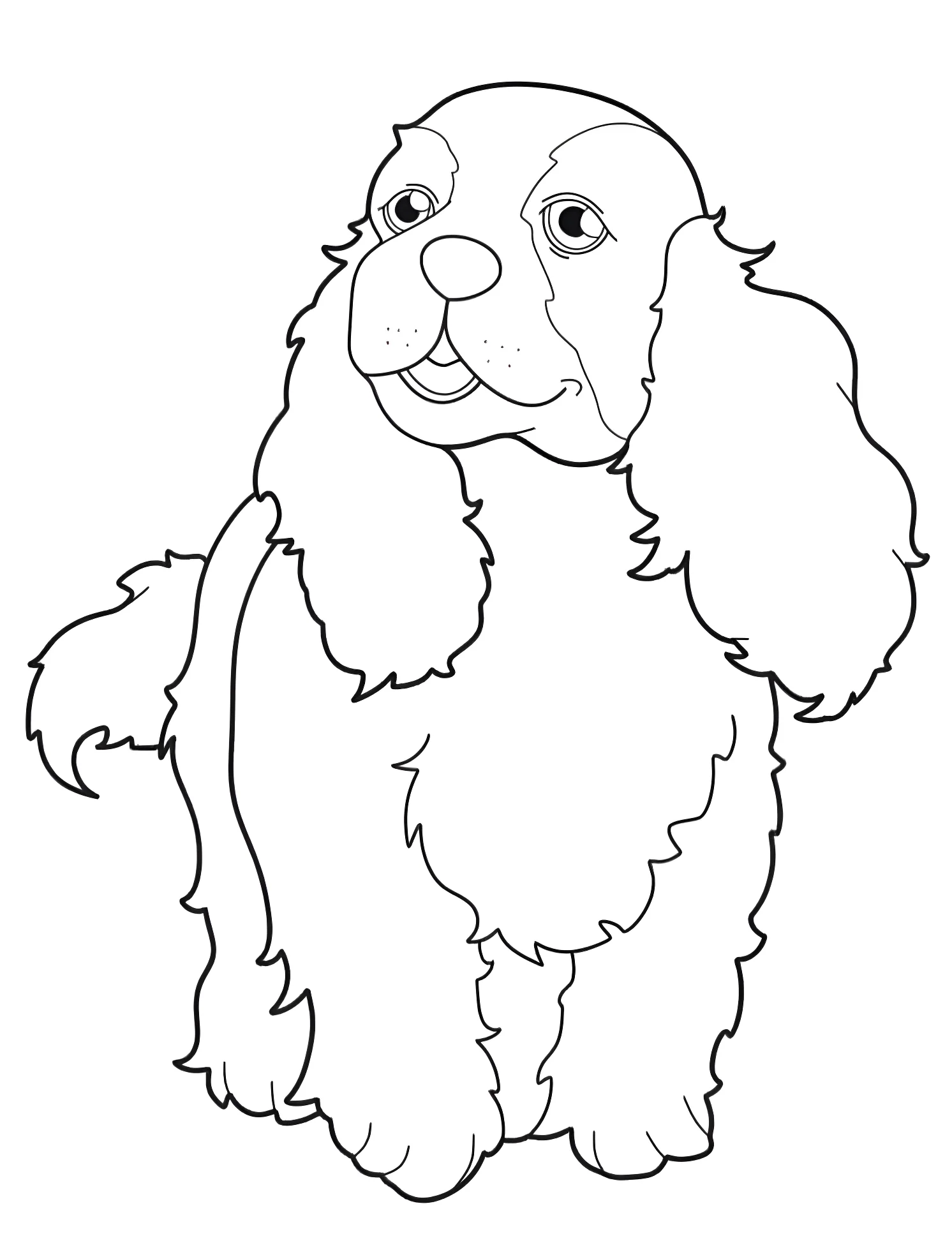 Весёлый корги №5611. Раскраски для мальчиков по категориям. Собаки (Dog).
