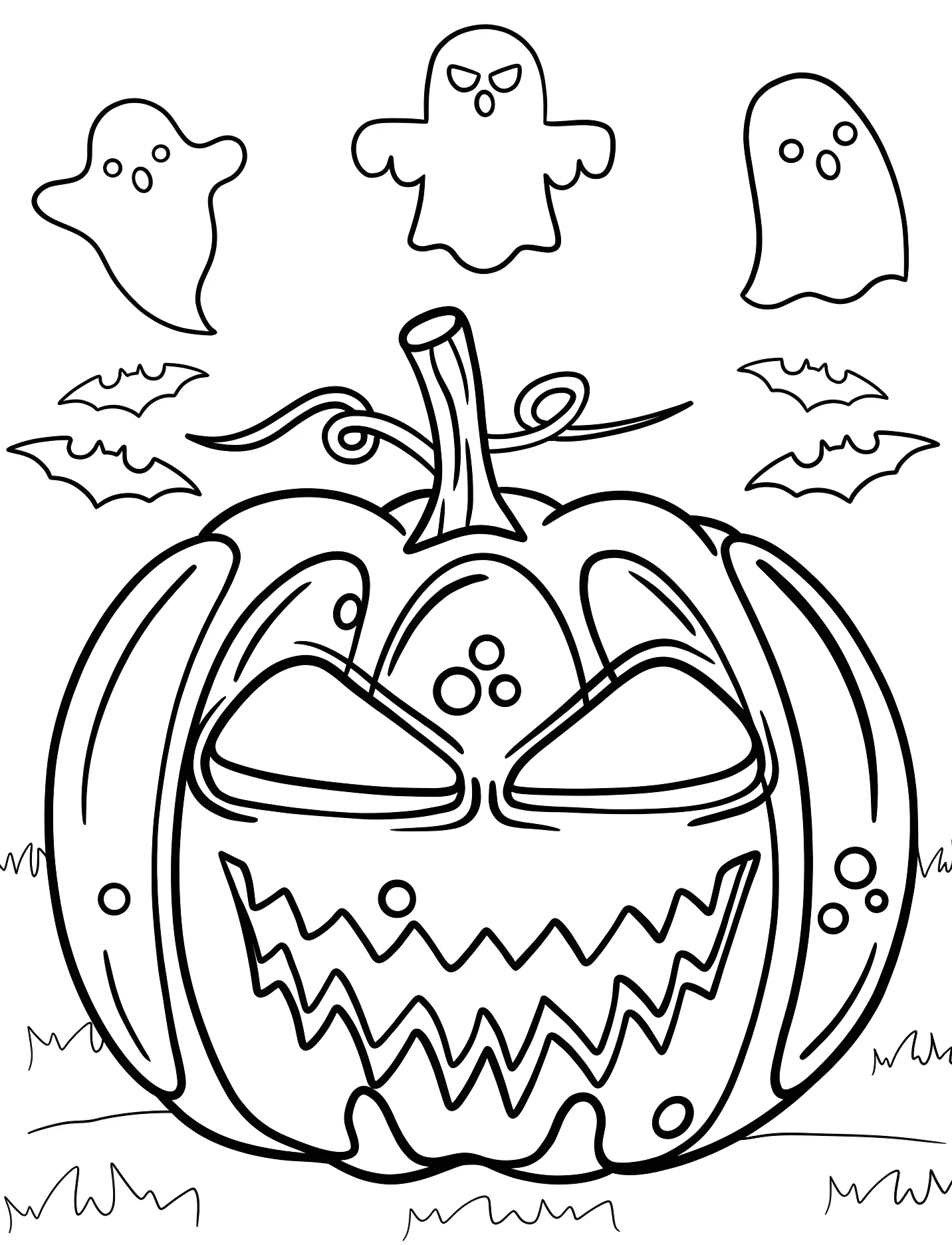 Тыквенный фонарь на Хэллоуин для детей №17114. Хэллоуин (Halloween). Светильники Джека.