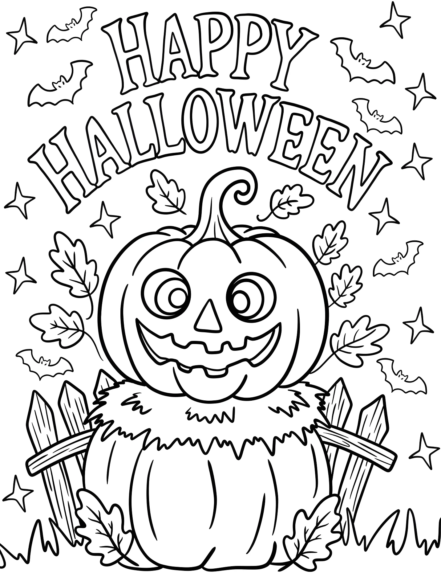 Хэллоуин тыква для детей №17121. Хэллоуин (Halloween). Светильники Джека.