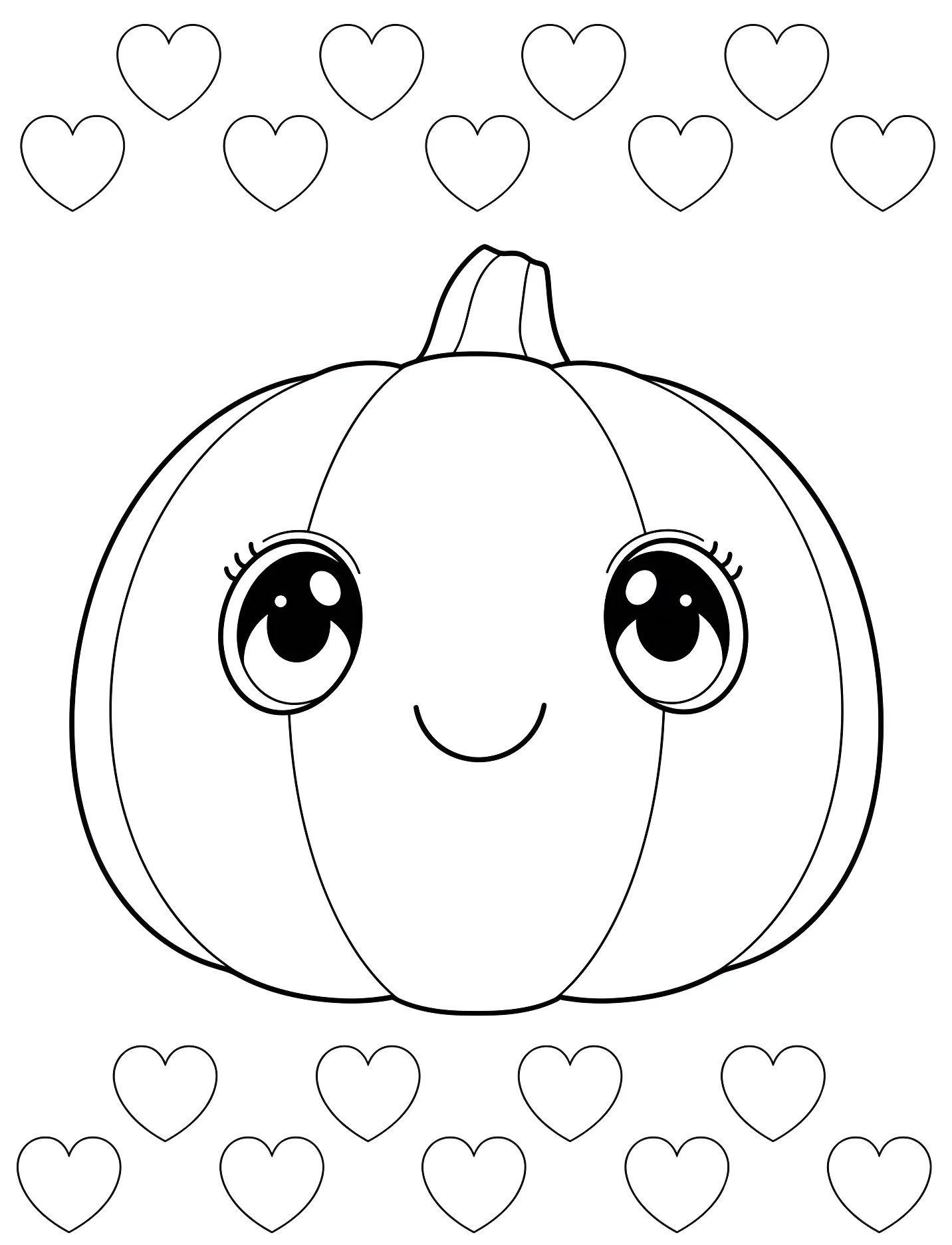 Милый тыква для детей №17446. Хэллоуин (Halloween). Тыквы.