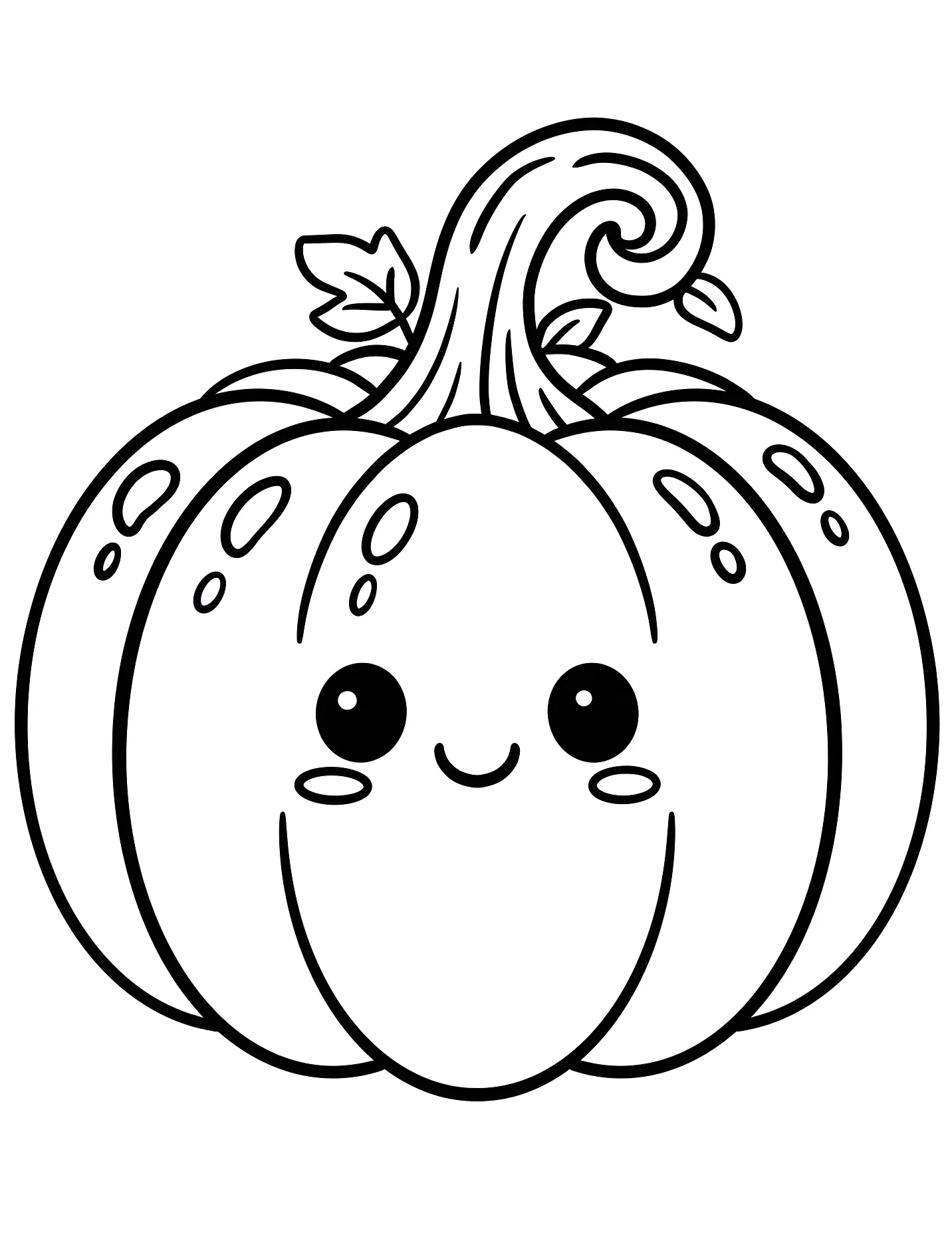 Милый тыква для малышей №17448. Хэллоуин (Halloween). Тыквы.