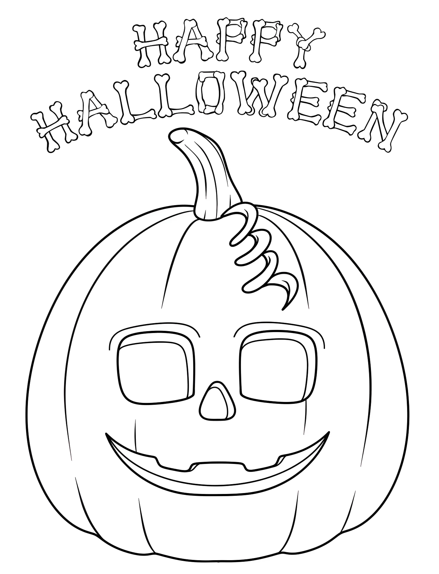 Веселый тыква на Хэллоуин для детей №17459. Хэллоуин (Halloween). Тыквы.