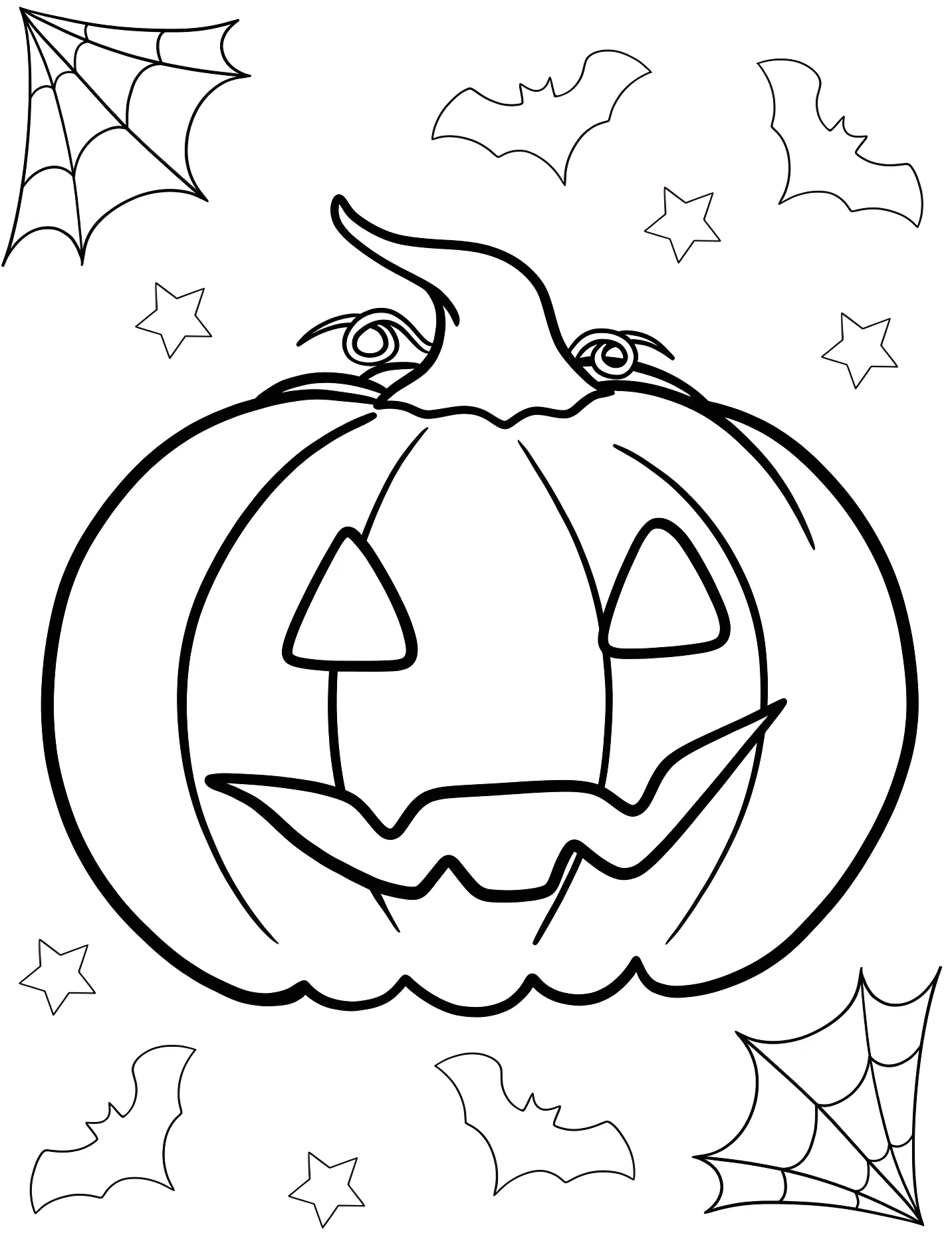 Забавная тыква для детей №17147. Хэллоуин (Halloween). Светильники Джека.