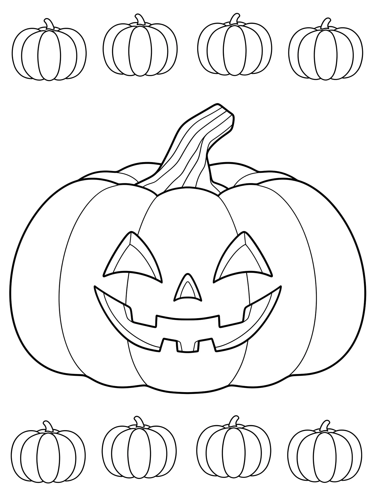 Веселый тыква Джек для детей №17476. Хэллоуин (Halloween). Тыквы.