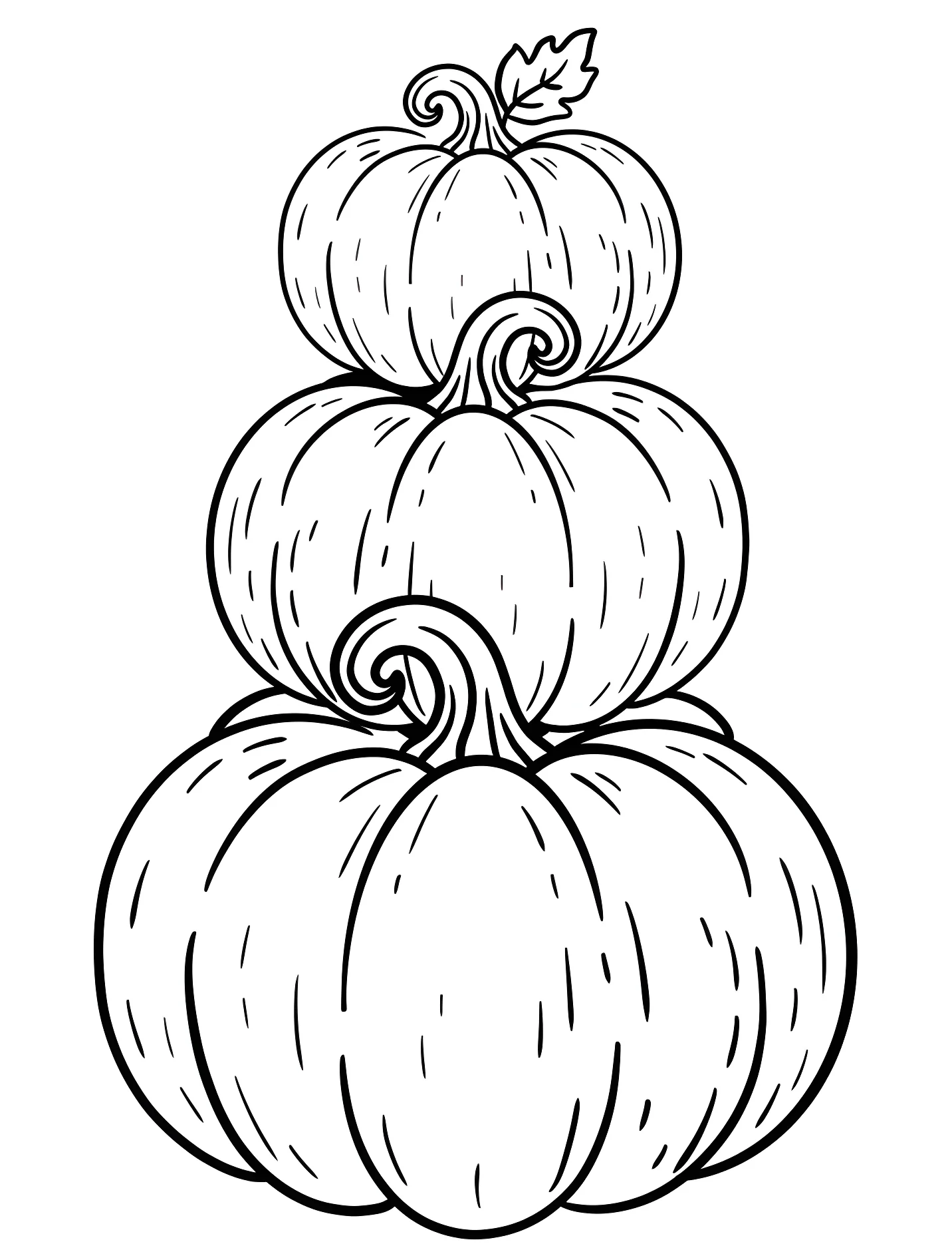 Сложенная пирамида из тыкв для детей №17478. Хэллоуин (Halloween). Тыквы.