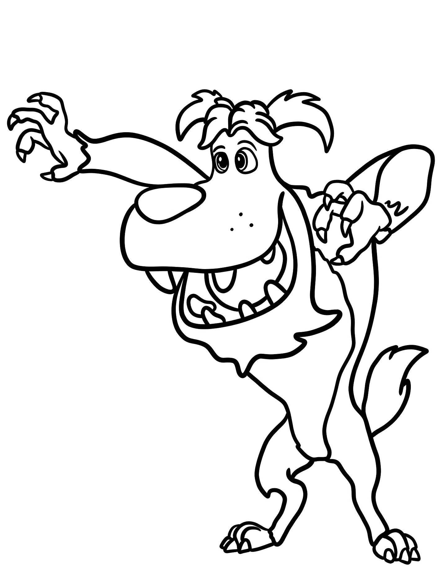 Весёлый волчонок для малышей №17748. Хэллоуин (Halloween). Вампирина (Vampirina).