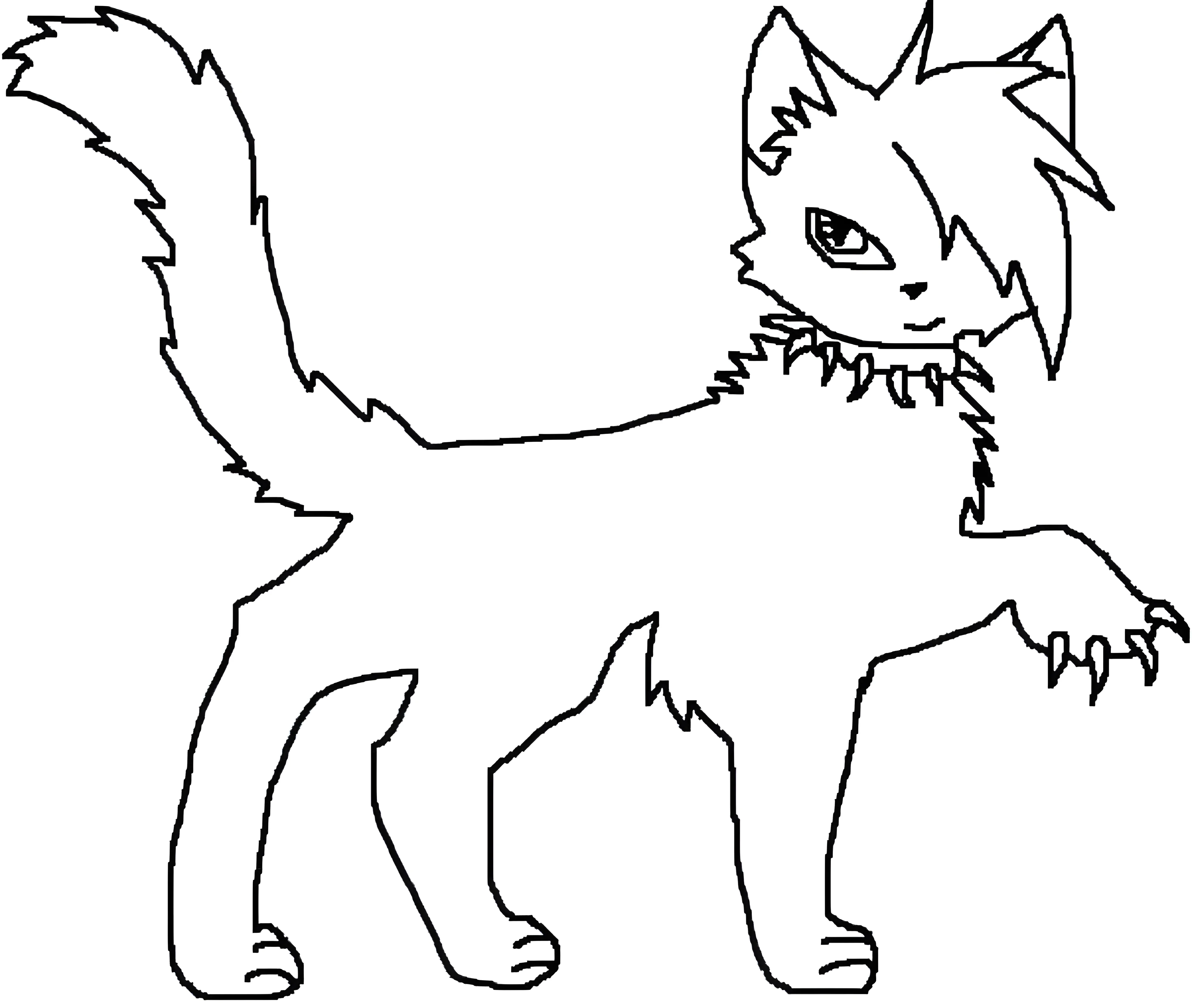 Кот Бич №3702. Раскраски для девочек по категориям. Котики.