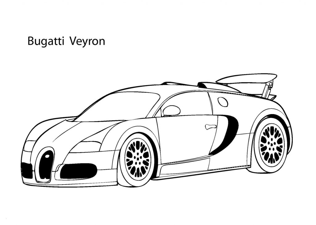 Бугатти Вейрон №3920. Раскраски машины по маркам. Бугатти Bugatti.