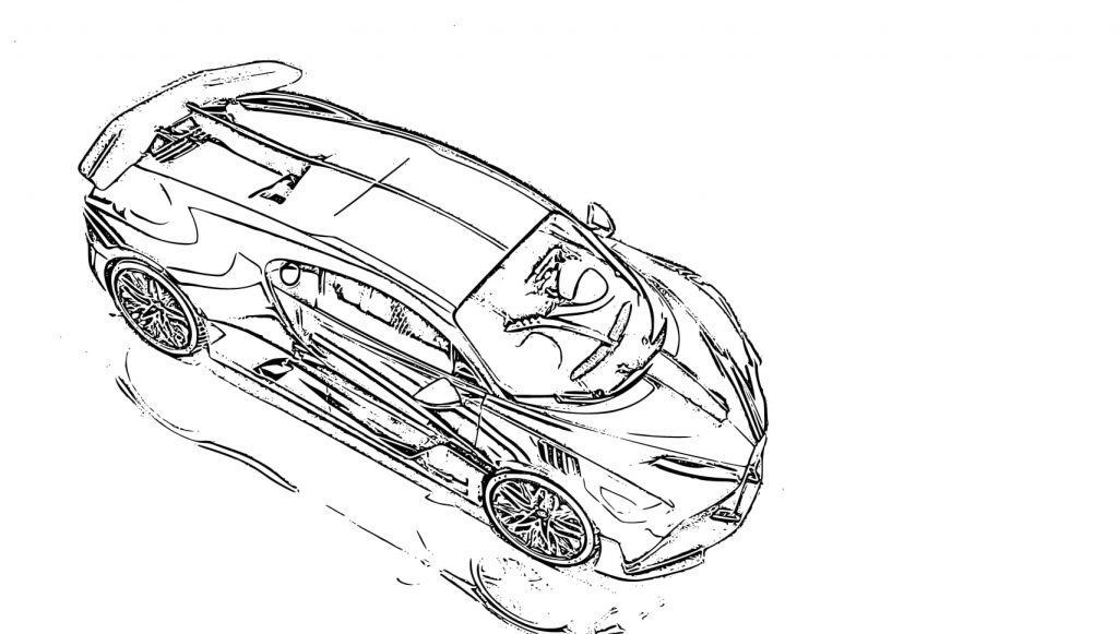 Бугатти №3911. Раскраски машины по маркам. Бугатти Bugatti.