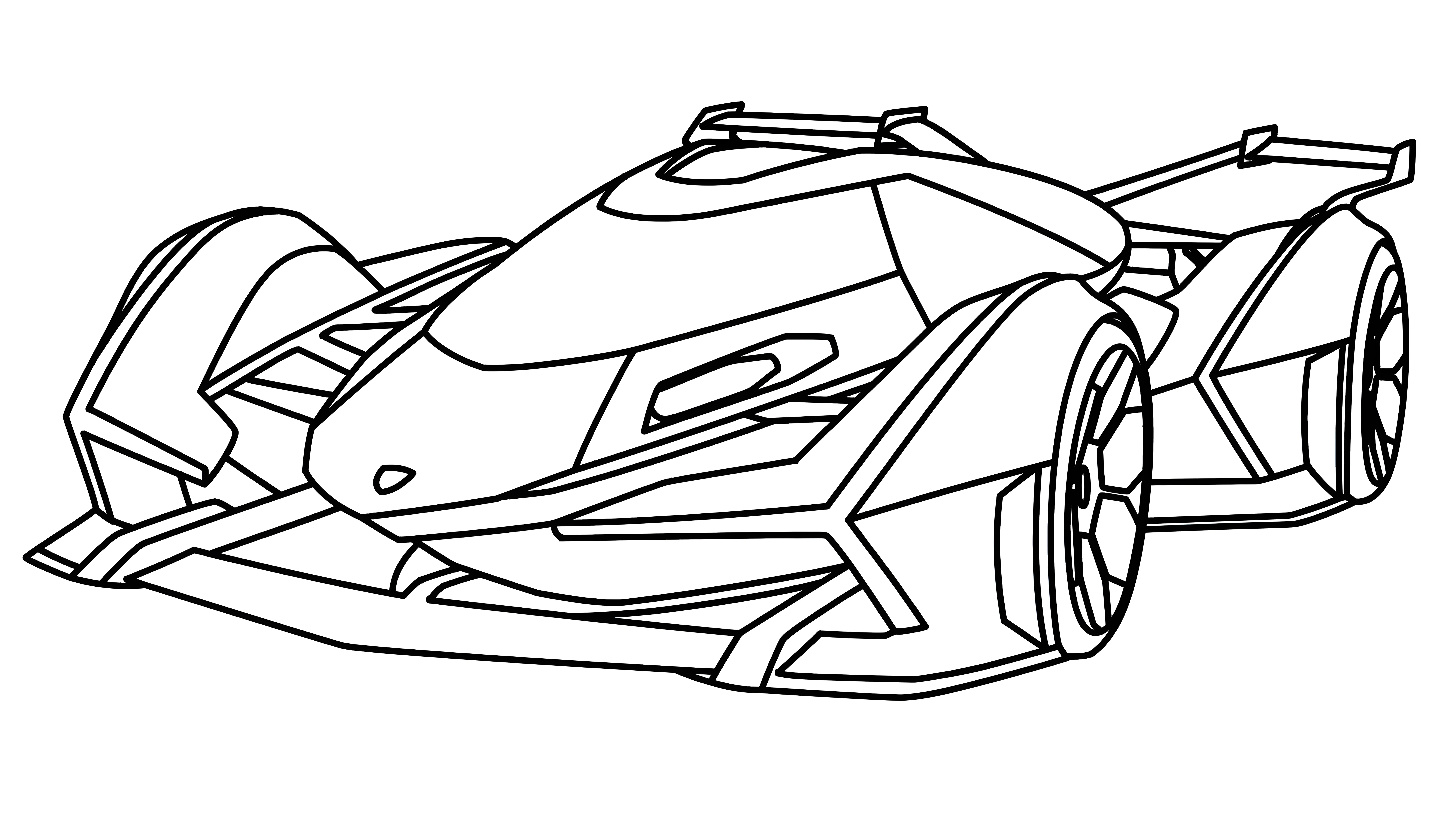 Раскраска Спорткар №3737. Раскраски машины по маркам. Ламборджини Lamborghini.