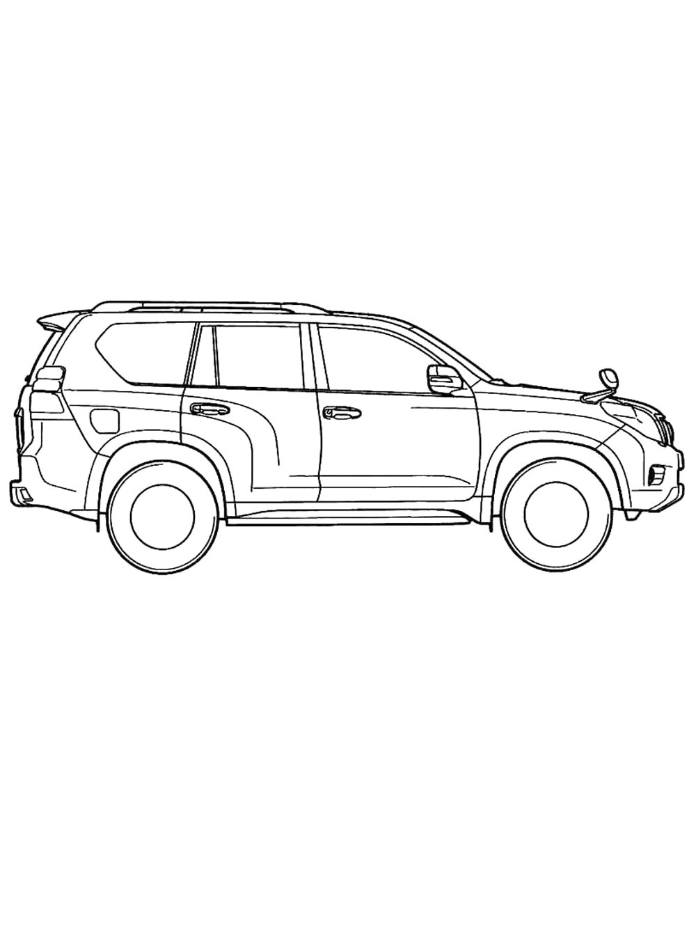 Раскраска №4174. Раскраски машины по маркам. Тойота (Toyota).