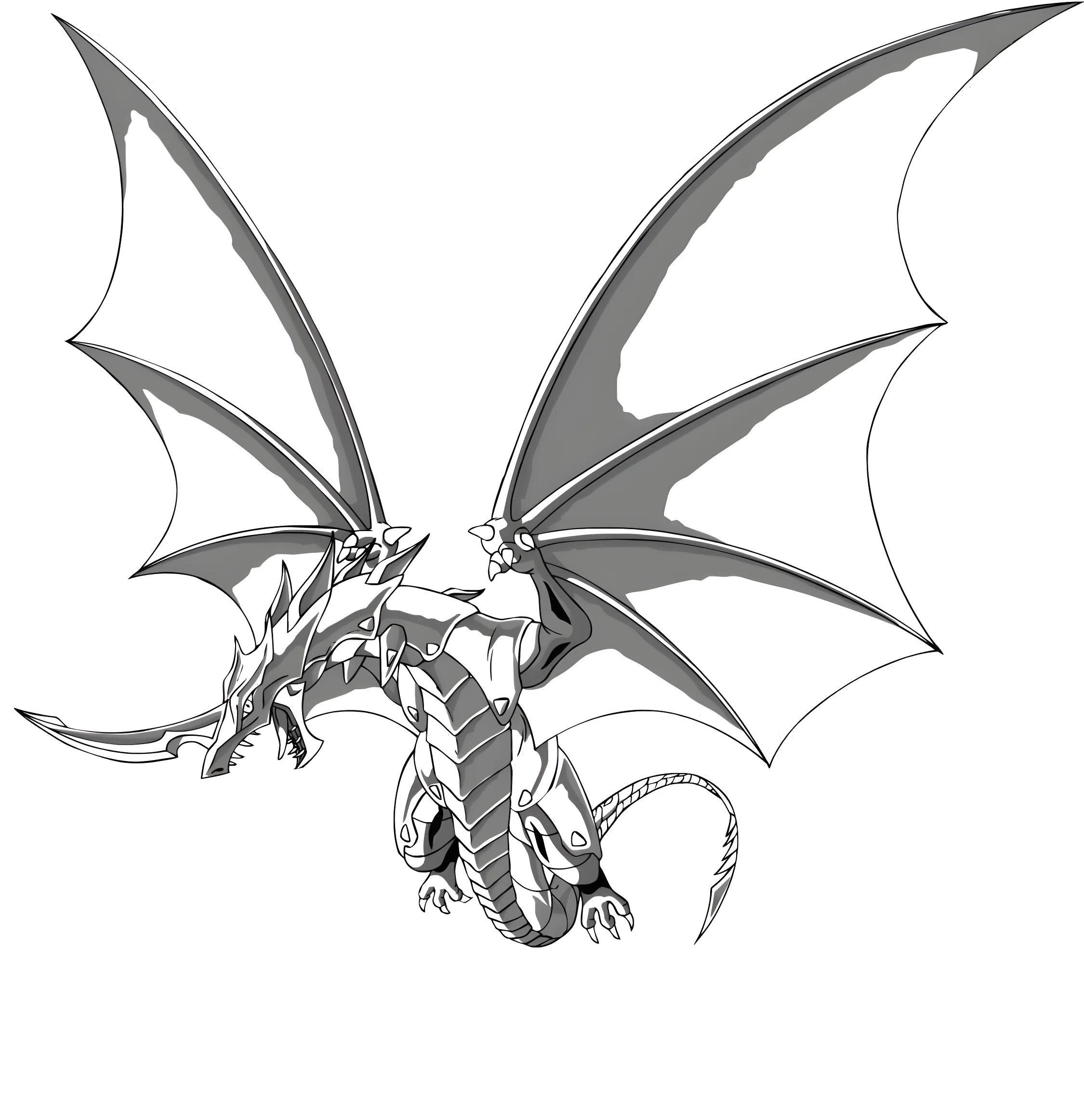 Bakugan: Тёмный дракон готовится к бою №12211. Раскраски из мультиков. Бакуган.