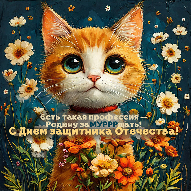 Открытка на День защитника Отечества №2436. Открытки. Готовые открытки на 23 февраля.