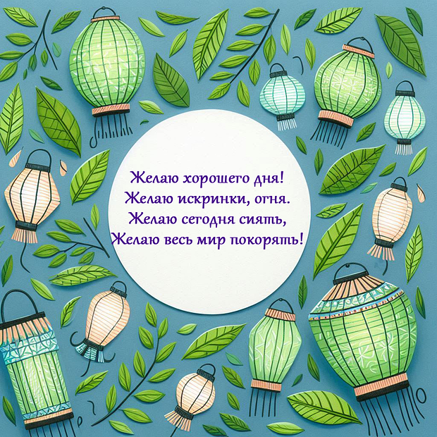  №2069. Открытки. Готовые открытки хорошего дня.