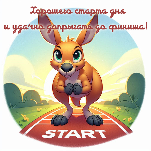 Оригинальная открытка, чтобы отправить утром №2060. Открытки. Готовые открытки хорошего дня.