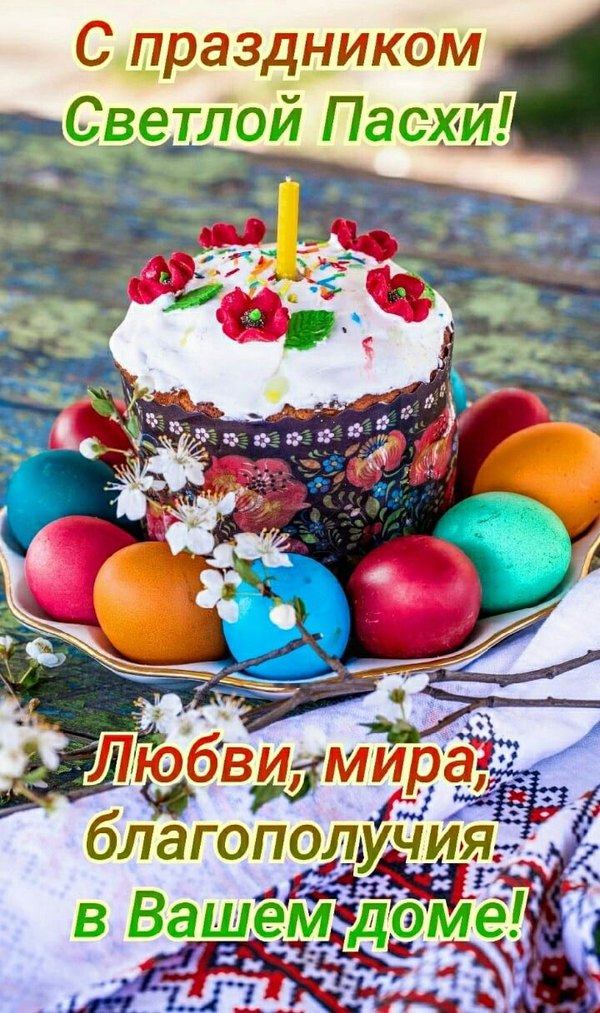 Открытки на Пасху №925. Открытки. Готовые открытки на Пасху.