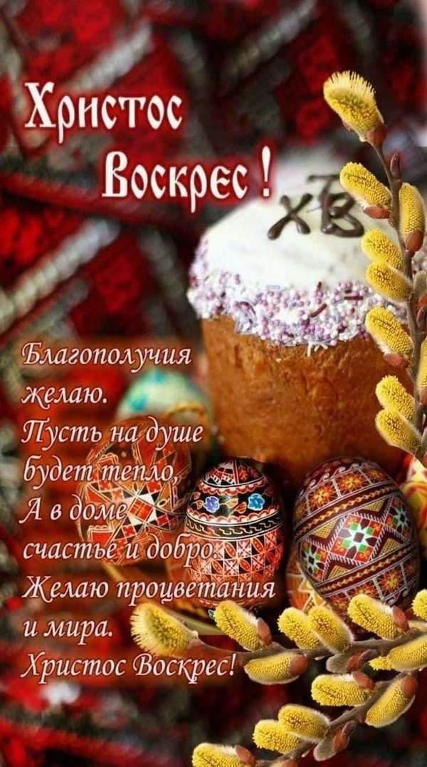 Открытки на Пасху №937. Открытки. Готовые открытки на Пасху.