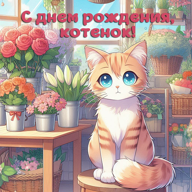 Открытка с поздравлением на пять лет №1788. Открытки. Готовые открытки с юбилеем.