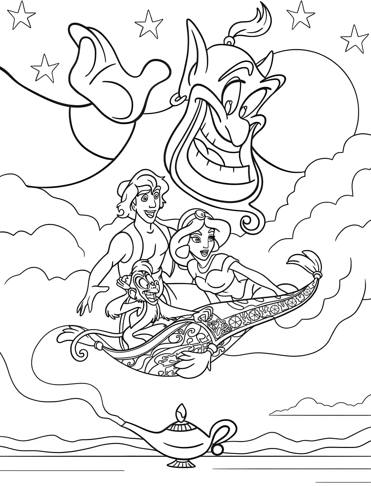 Аладдин и Джинн №10861. Принцессы. Принцесса Жасмин (Aladdin).