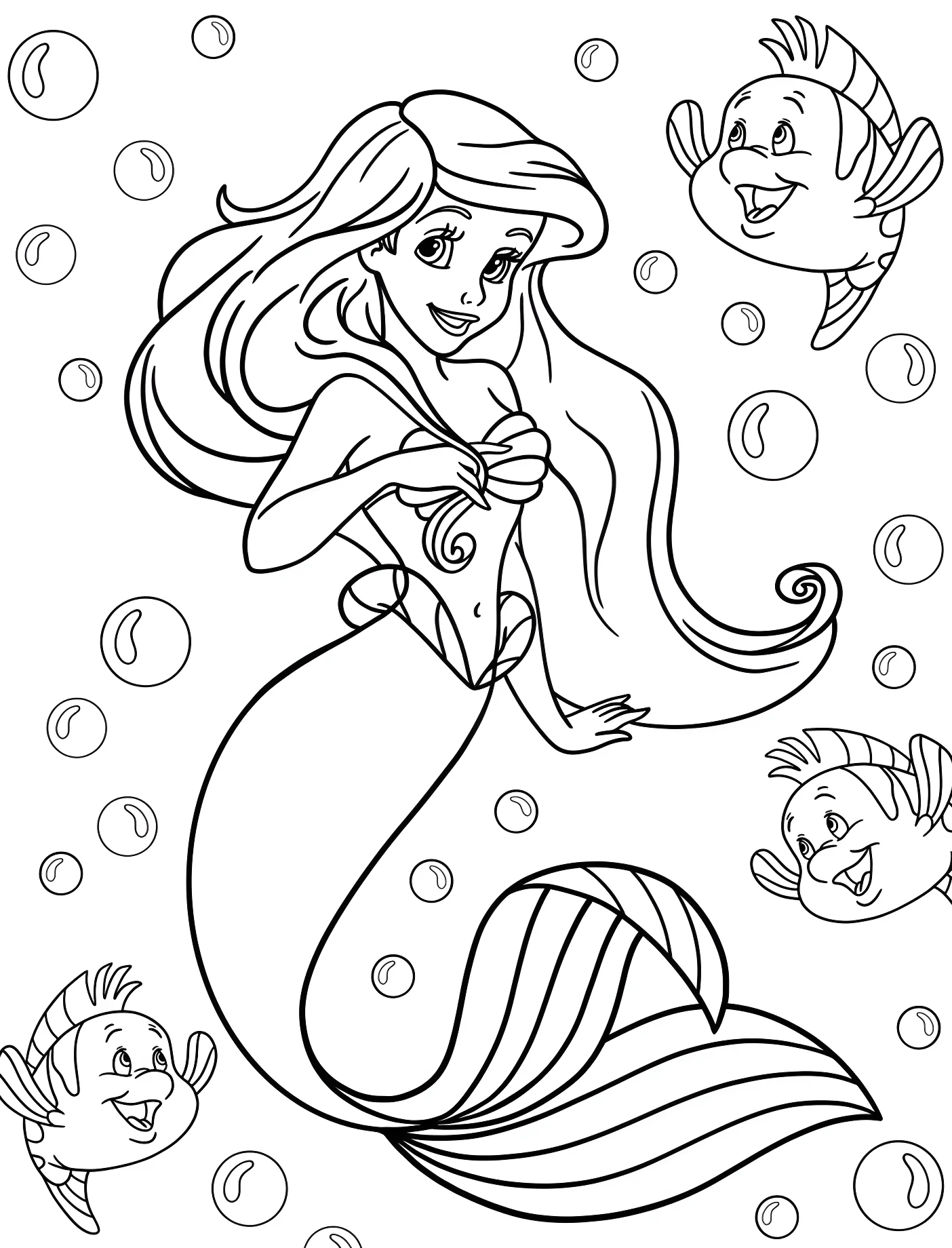 Русалочка Ариэль и ее друзья №11003. Принцессы. Принцессы Disney (Disney Princess).