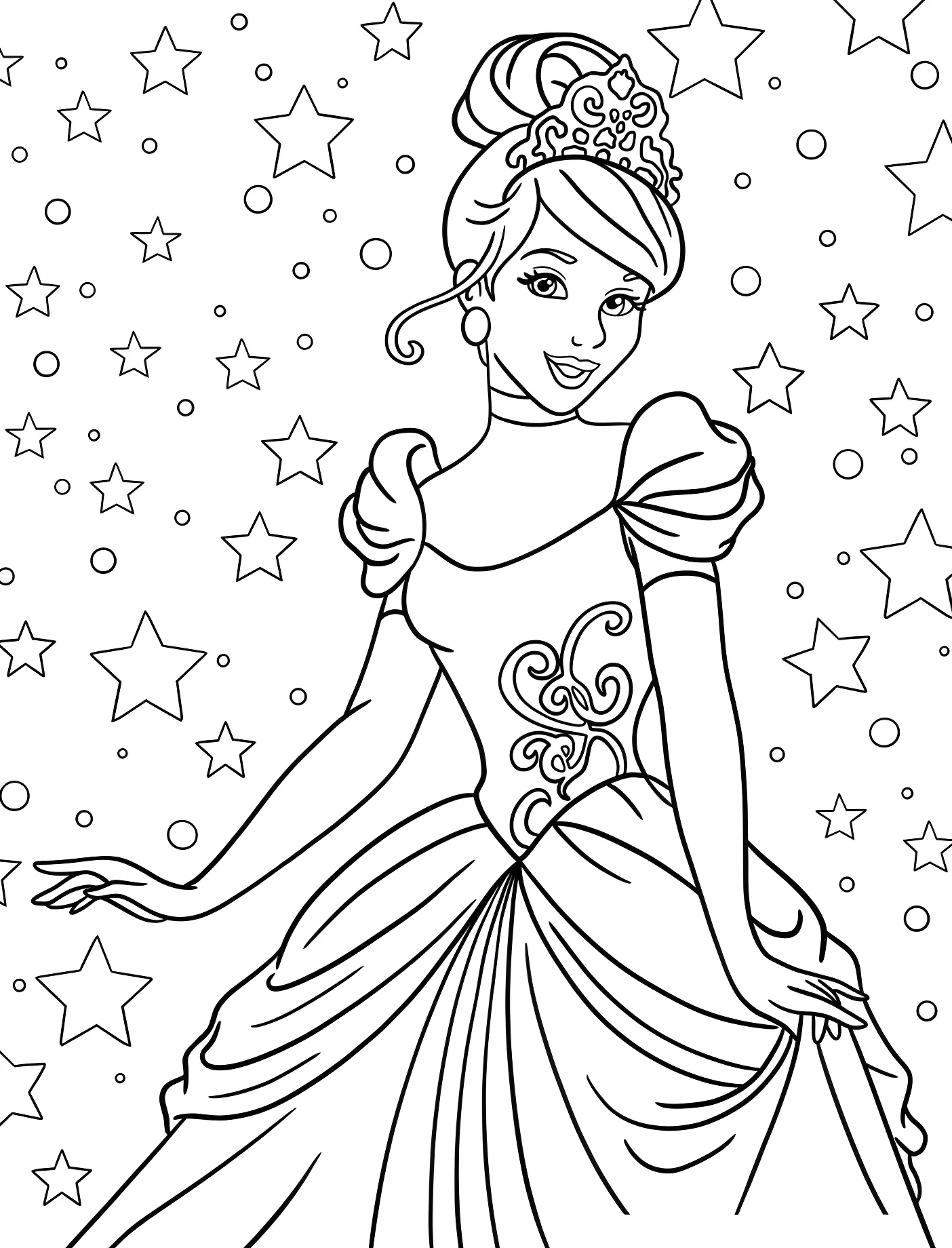 Прекрасная Золушка №10960. Принцессы. Золушка (Cinderella).