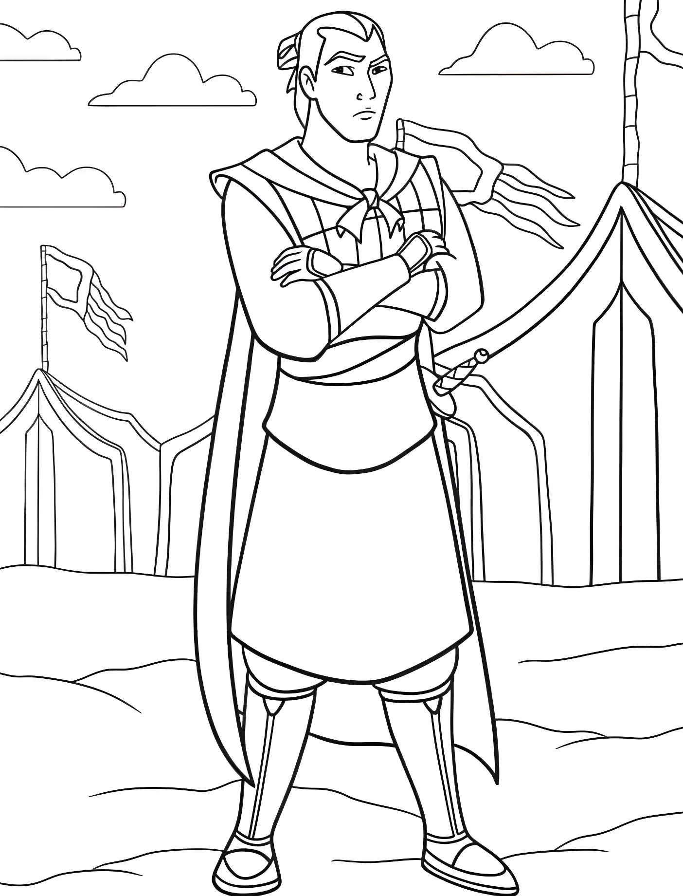 Герой мультфильма №11170. Принцессы. Мулан (Mulan).