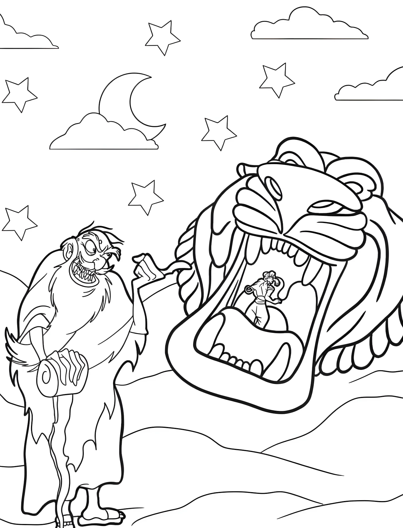 Пещера чудес из мультфильма Алладин №10864. Принцессы. Принцесса Жасмин (Aladdin).