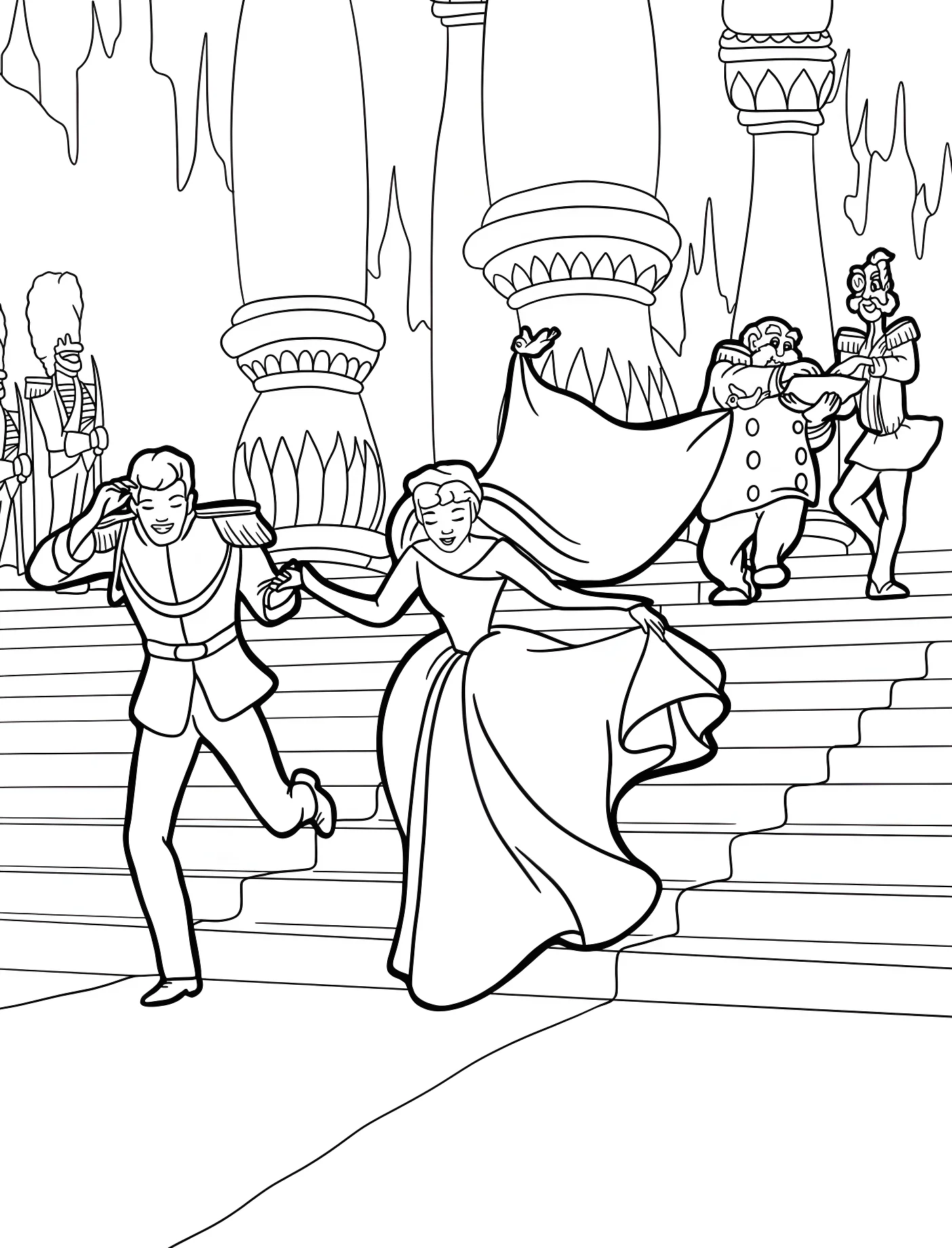 Свадьба Золушки №10974. Принцессы. Золушка (Cinderella).