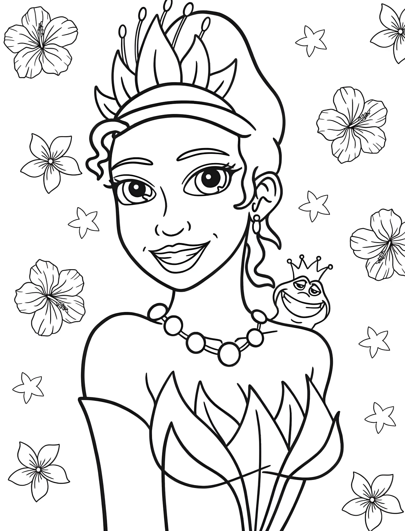 Принцесса Тиана и принц Навин №11215. Принцессы. Принцесса и лягушка (The Princess and the Frog).