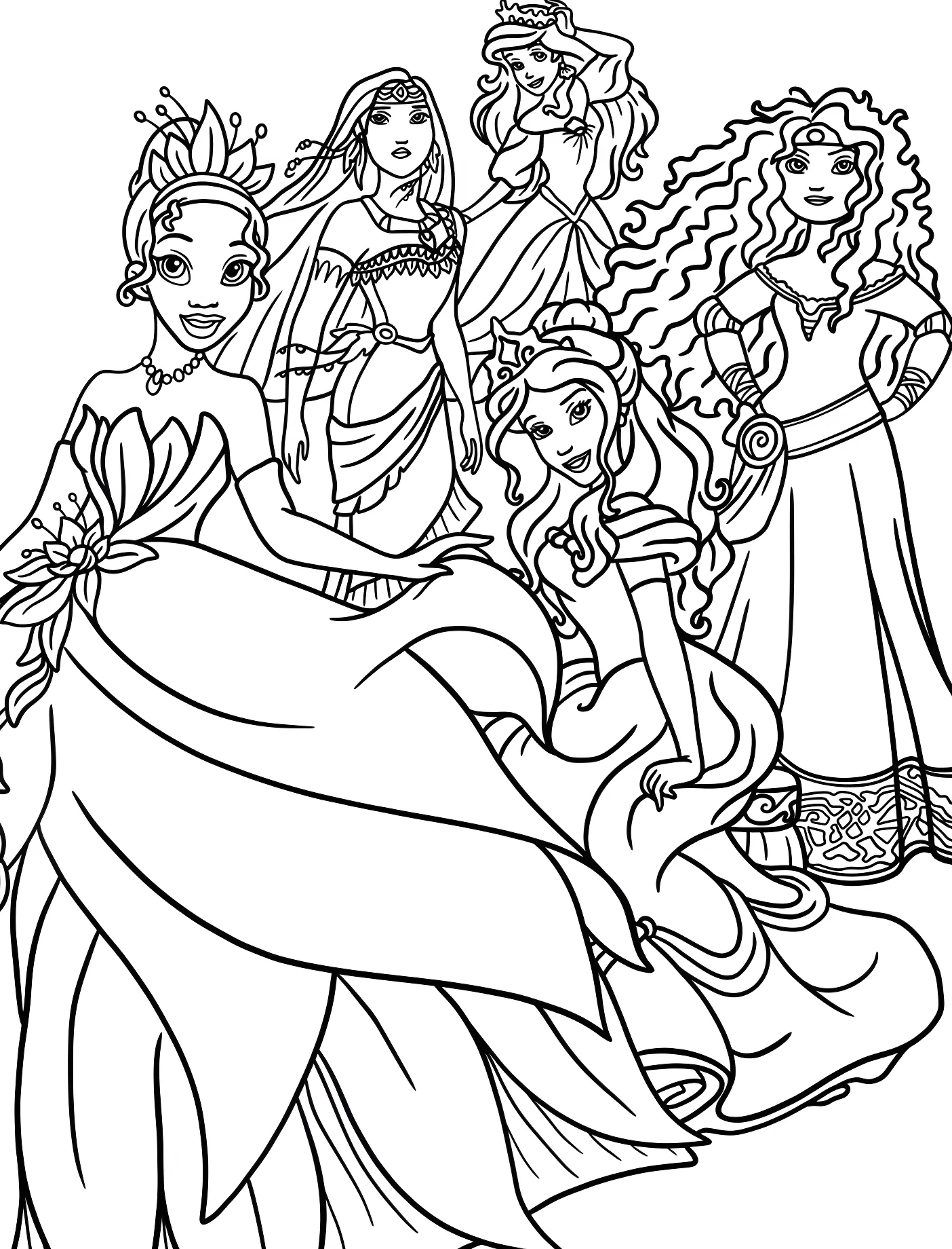 Принцессы Диснея №11010. Принцессы. Принцессы Disney (Disney Princess).