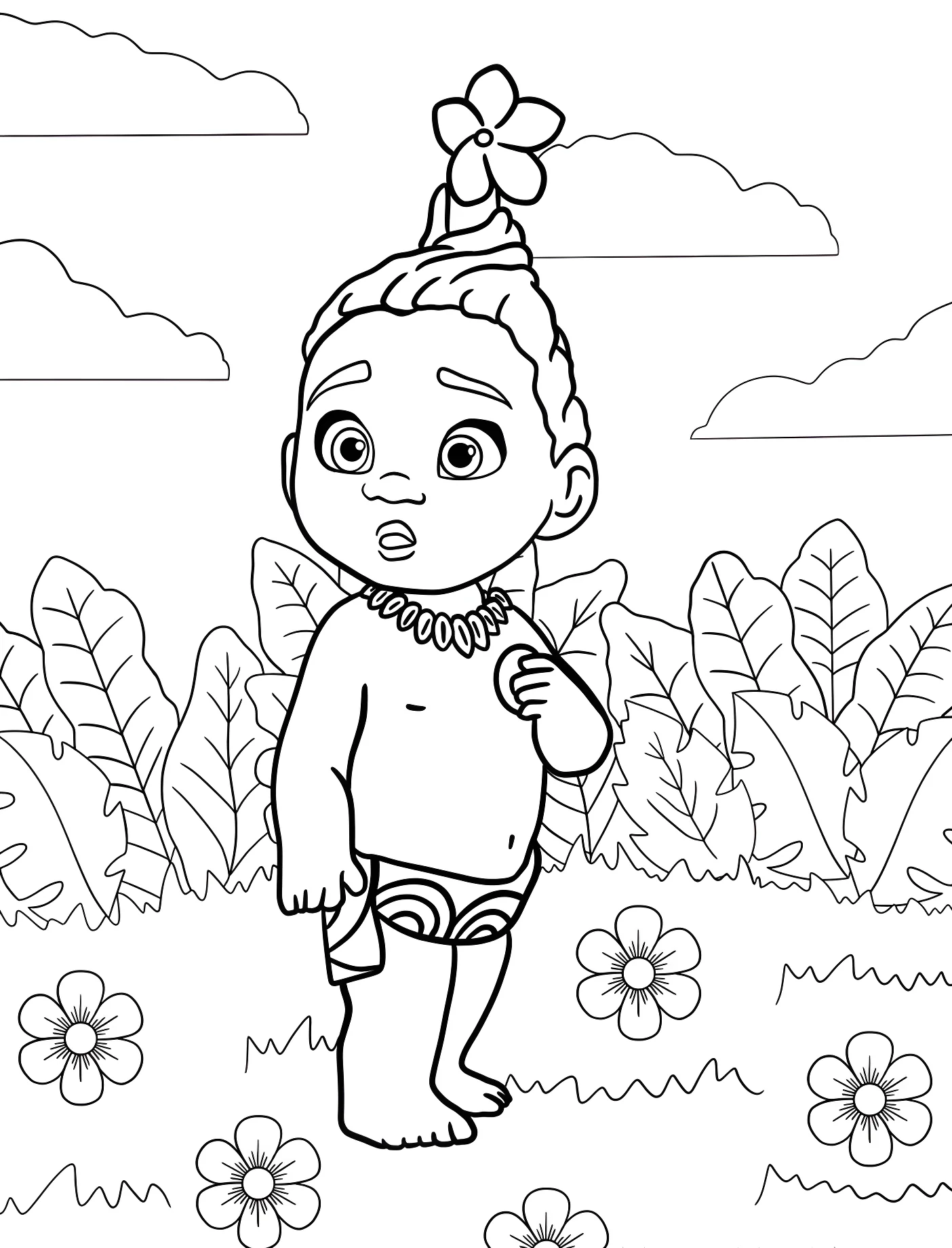 Милый Моана №11132. Принцессы. Моана (Moana).