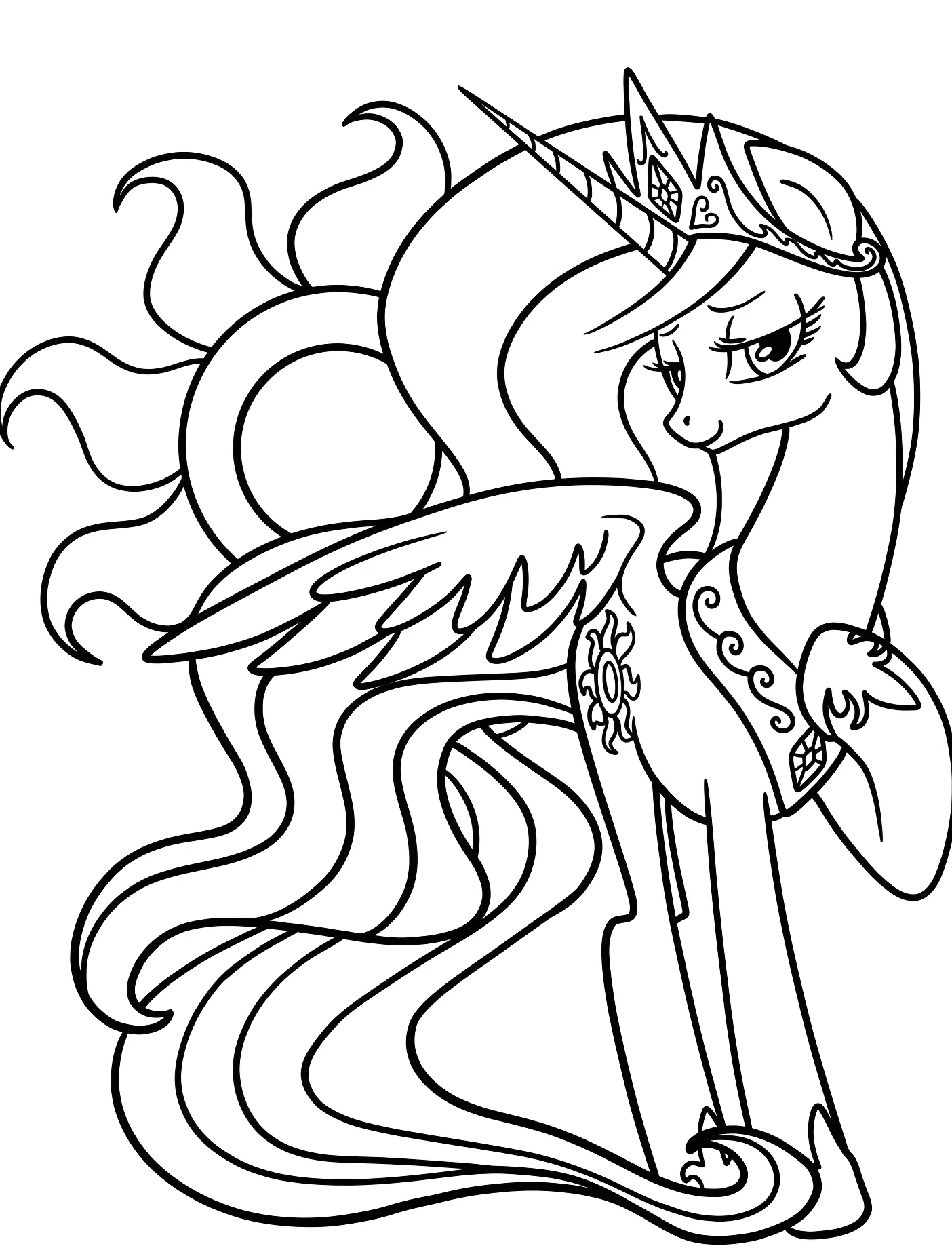 Принцесса Селестия №11239. Принцессы. Принцесса Селестия (My Little Pony).