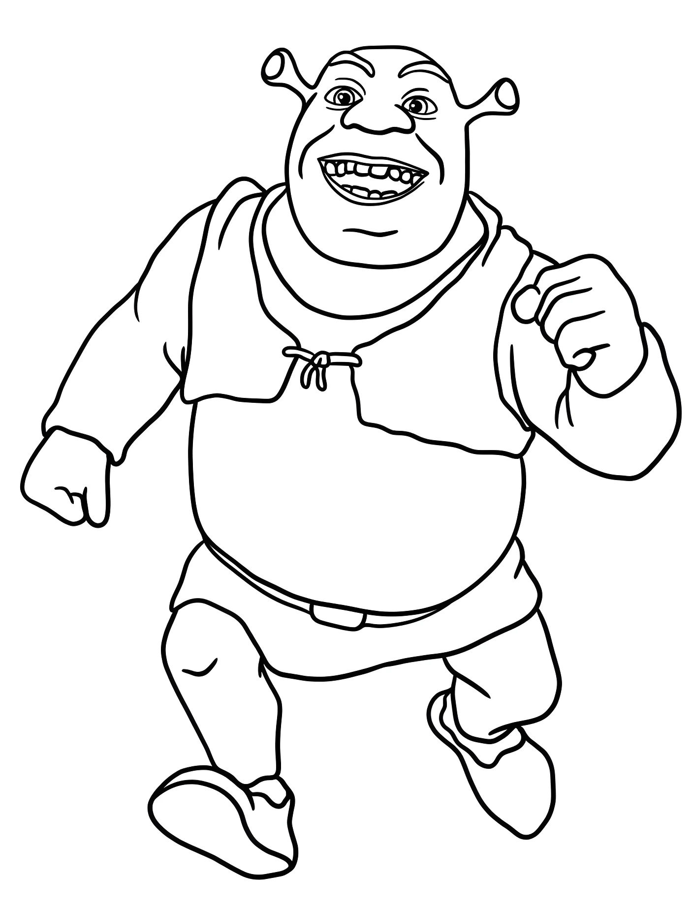 Веселый Шрек №11354. Принцессы. Принцесса Фиона и Шрек (Shrek).