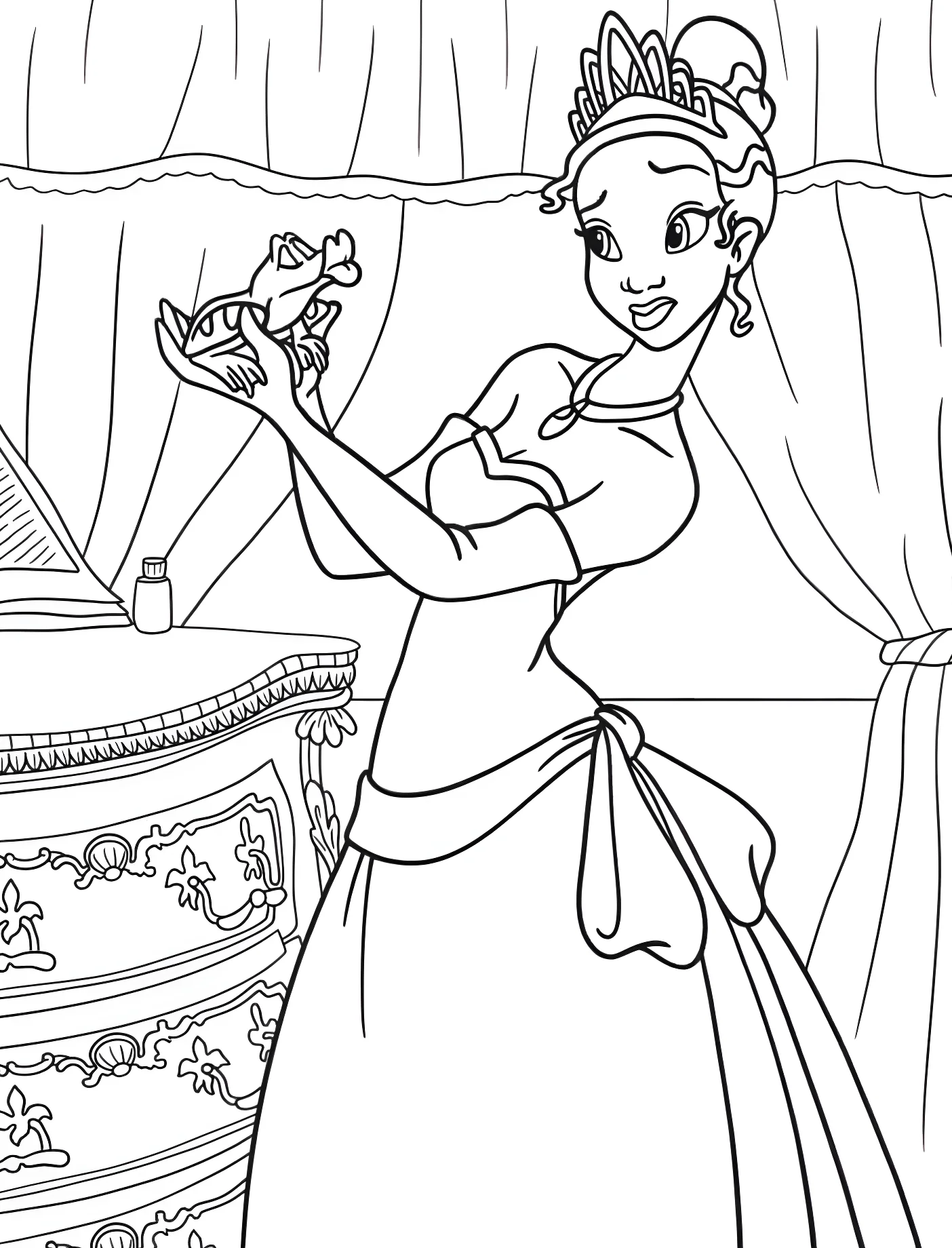 Принцесса Тиана и Навин №11221. Принцессы. Принцесса и лягушка (The Princess and the Frog).
