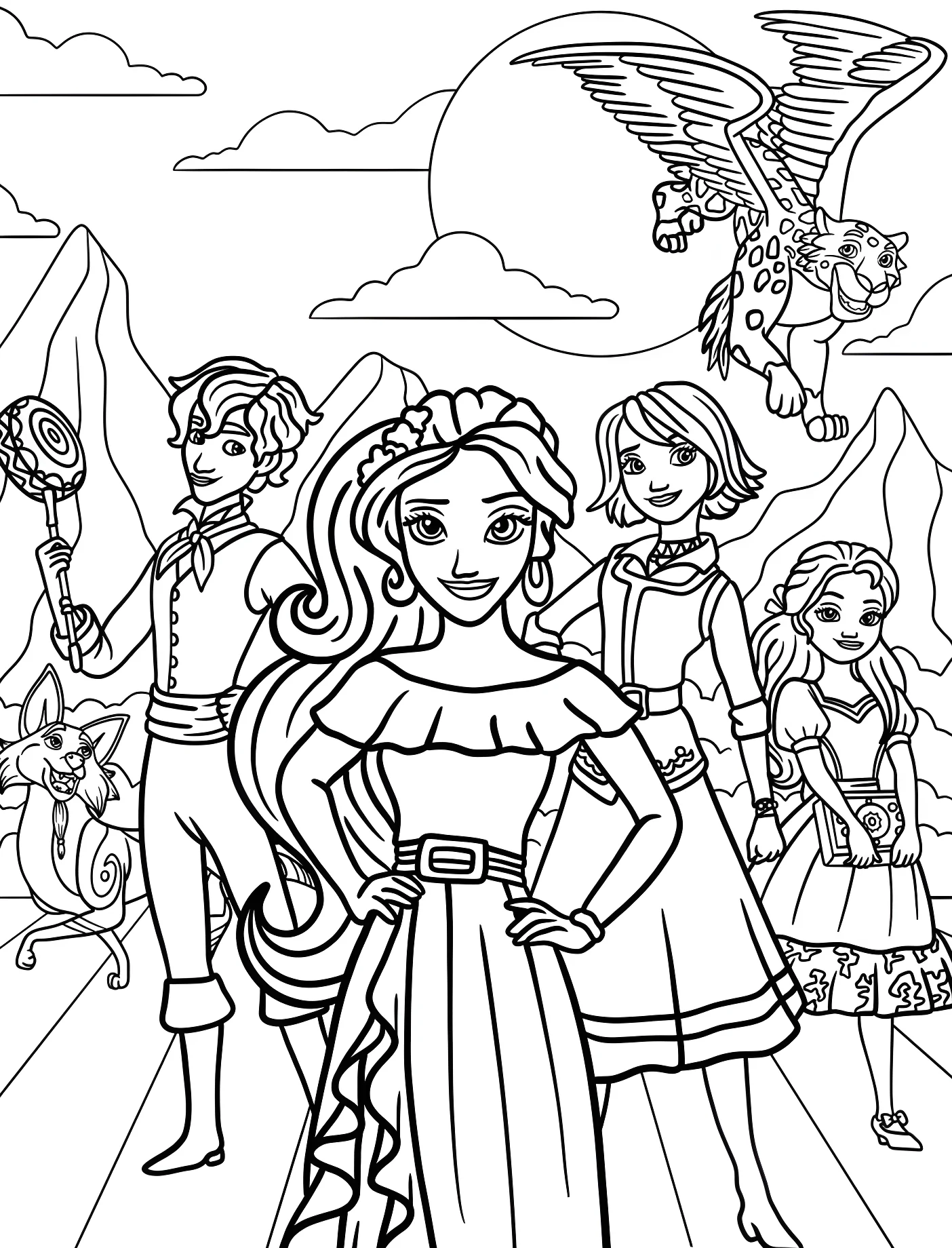 Элена Авалор и друзья №11044. Принцессы. Елена из Авалора (Elena of Avalor).