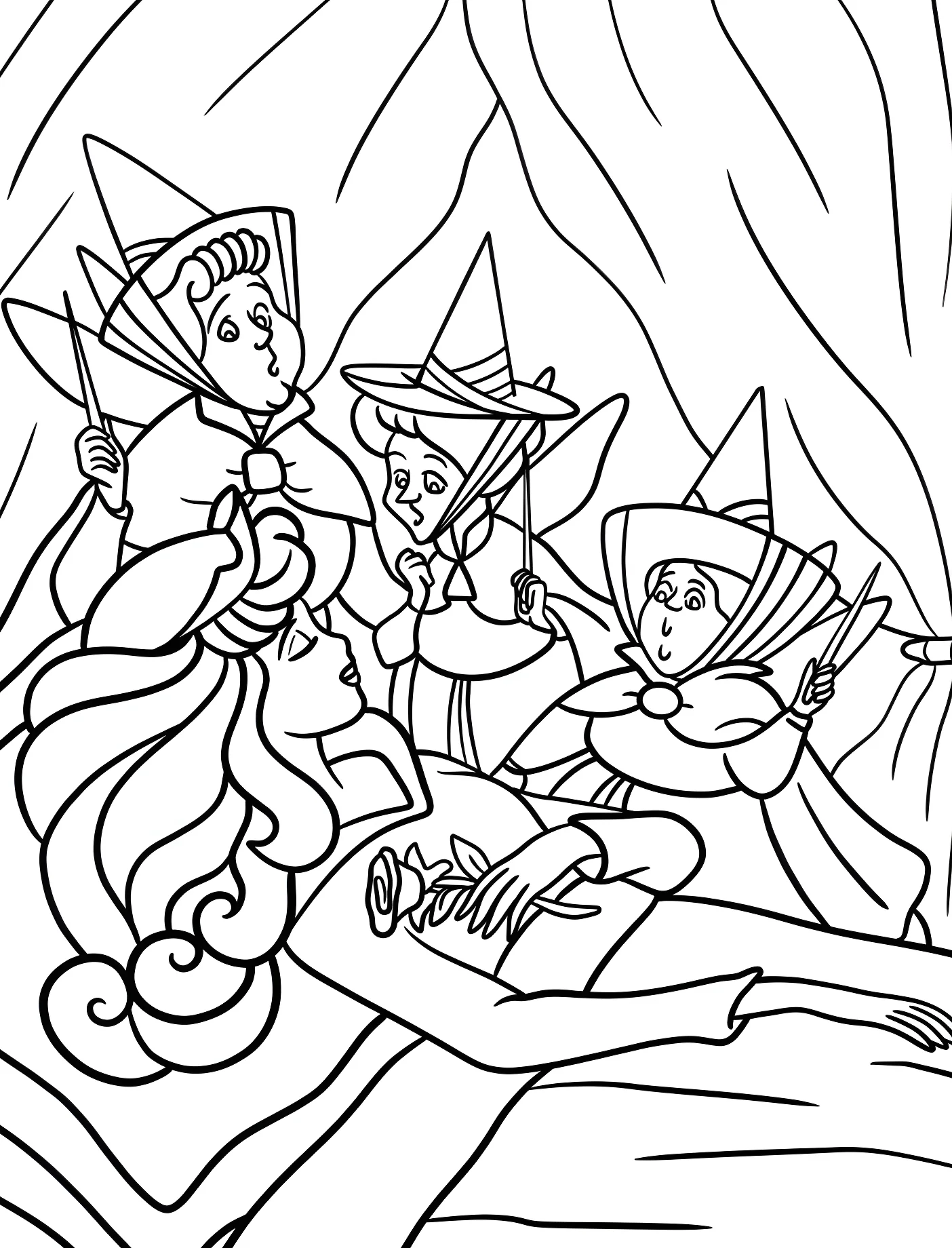 Веселые феи №11388. Принцессы. Спящая красавица (Sleeping Beauty).