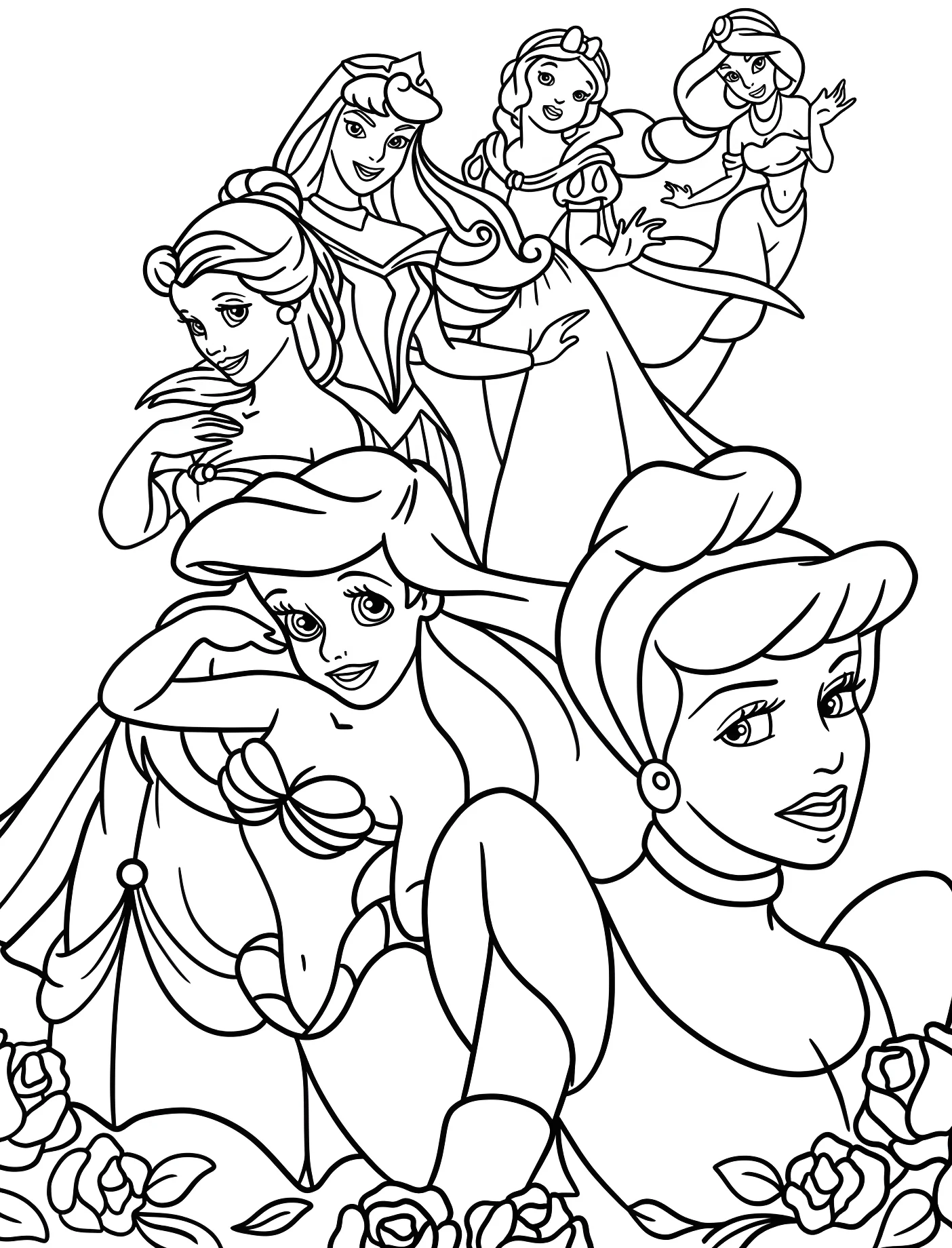 Принцессы Диснея №11018. Принцессы. Принцессы Disney (Disney Princess).