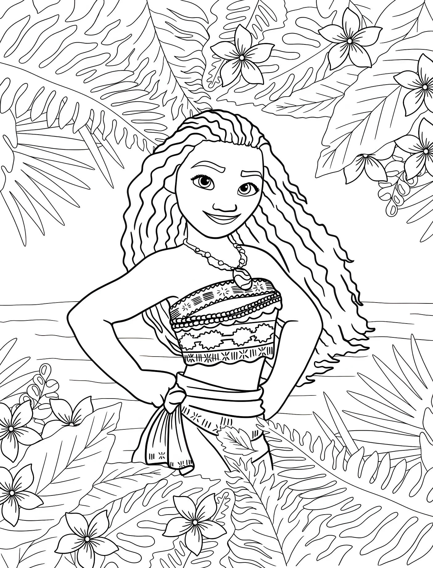 Моана Ваялики принцесса №11153. Принцессы. Моана (Moana).
