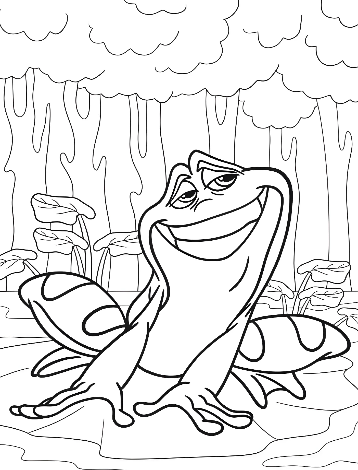 Принц Навин-лягушонок №11228. Принцессы. Принцесса и лягушка (The Princess and the Frog).