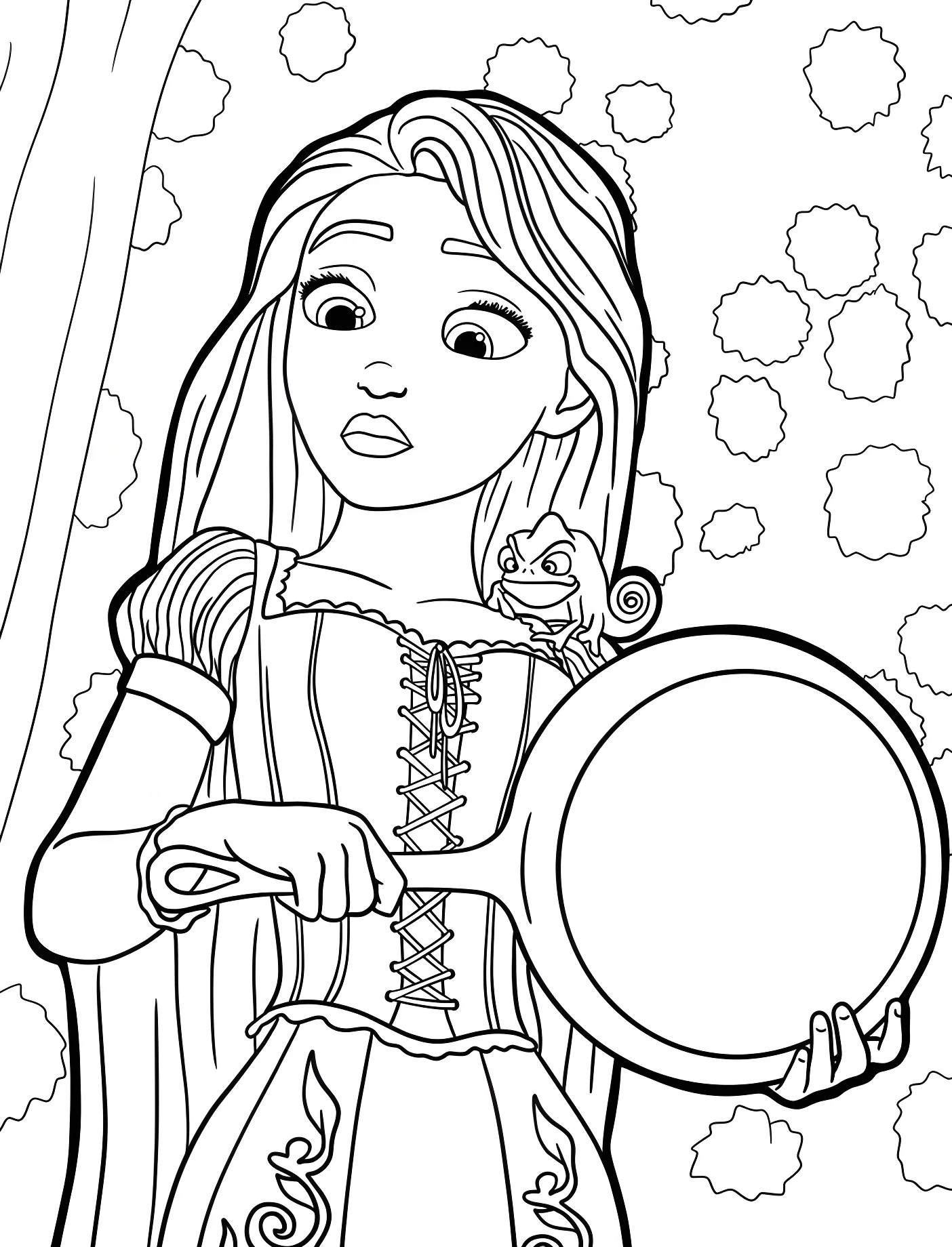Рапунцель с Паскалем №11492. Принцессы. Рапунцель: Запутанная история (Tangled).