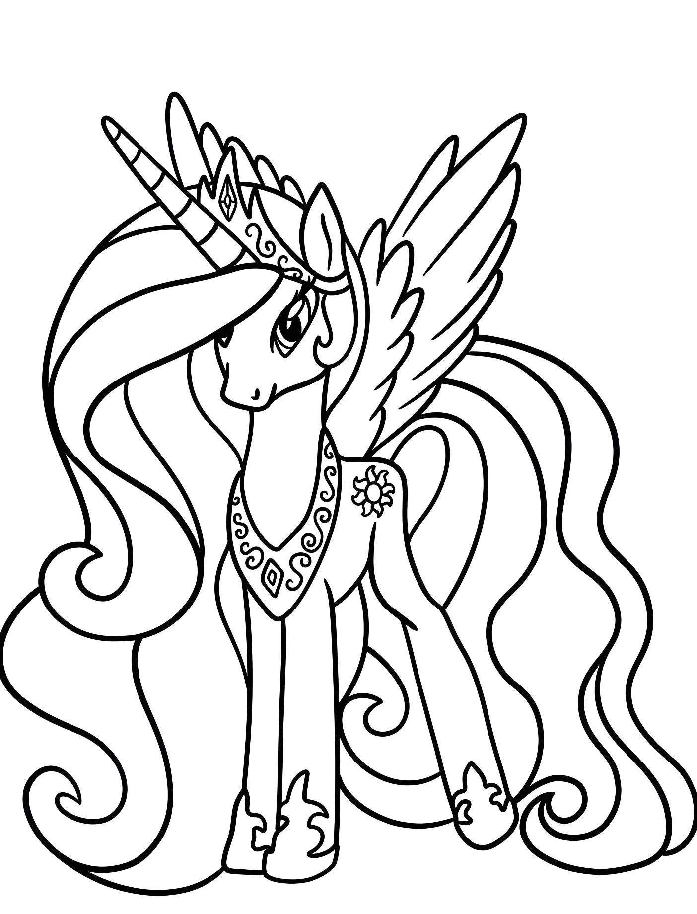 Принцесса Селестина №11255. Принцессы. Принцесса Селестия (My Little Pony).