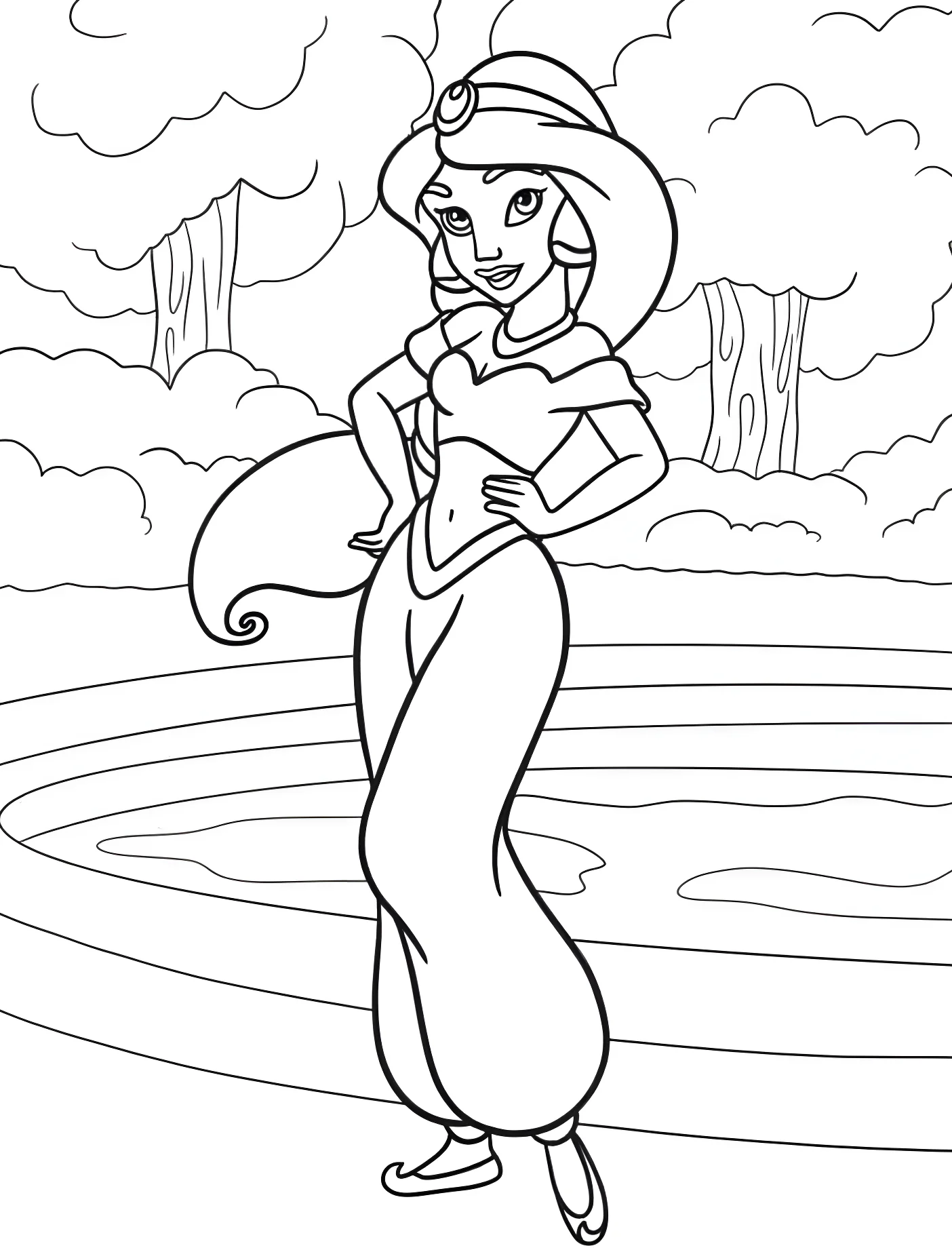 Принцесса Жасмин №10885. Принцессы. Принцесса Жасмин (Aladdin).