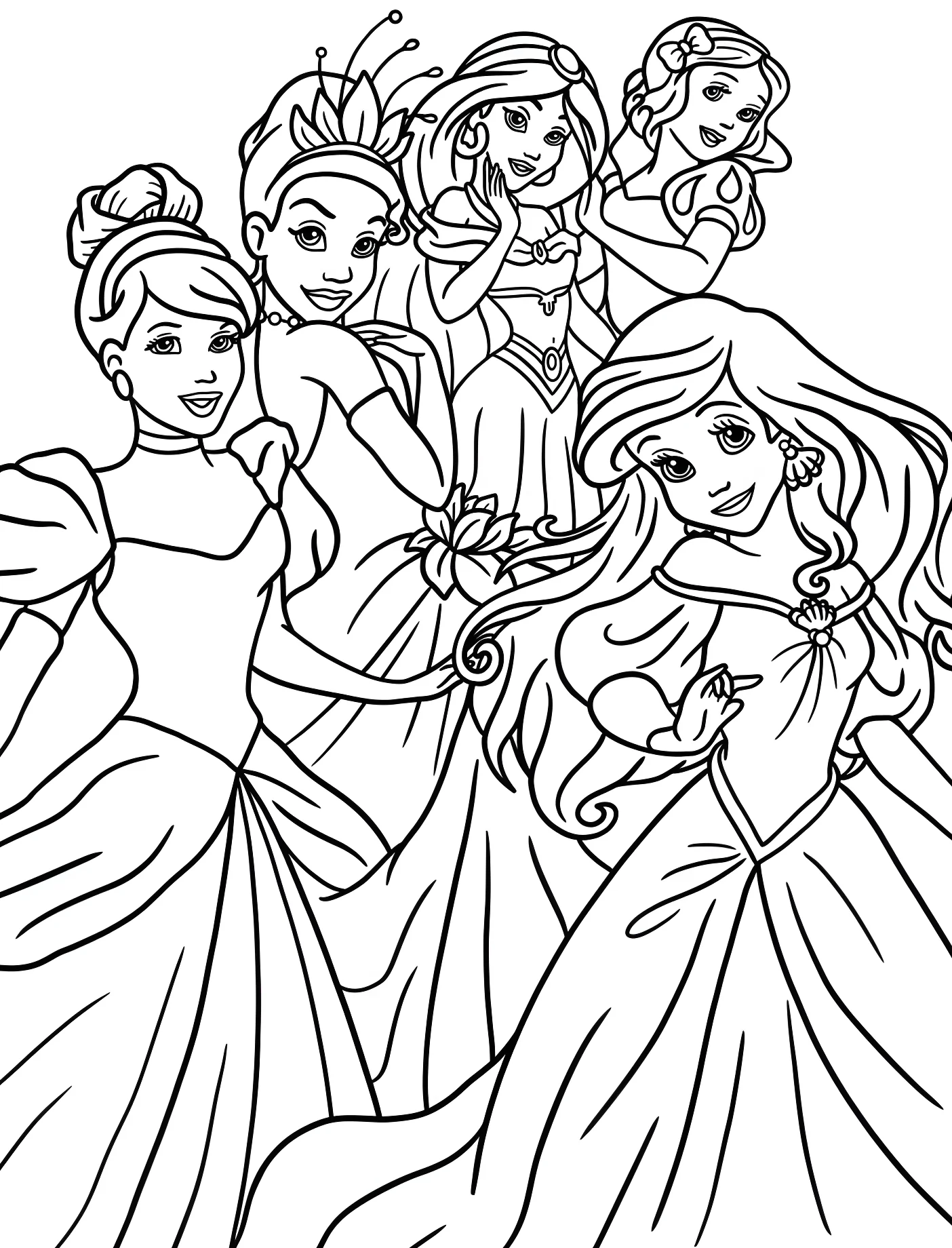 Принцессы Диснея №11034. Принцессы. Принцессы Disney (Disney Princess).